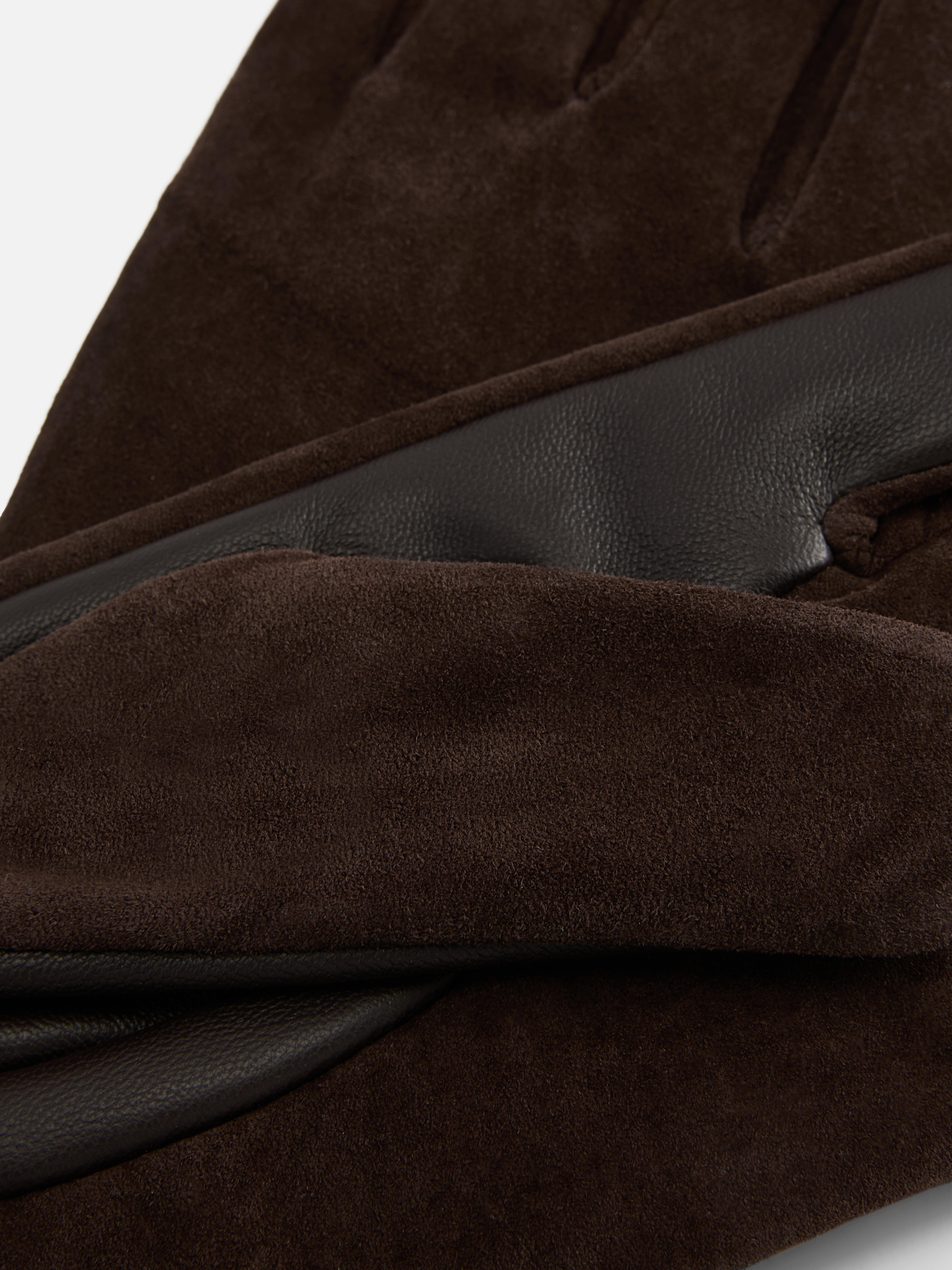The Edit Suede Gloves