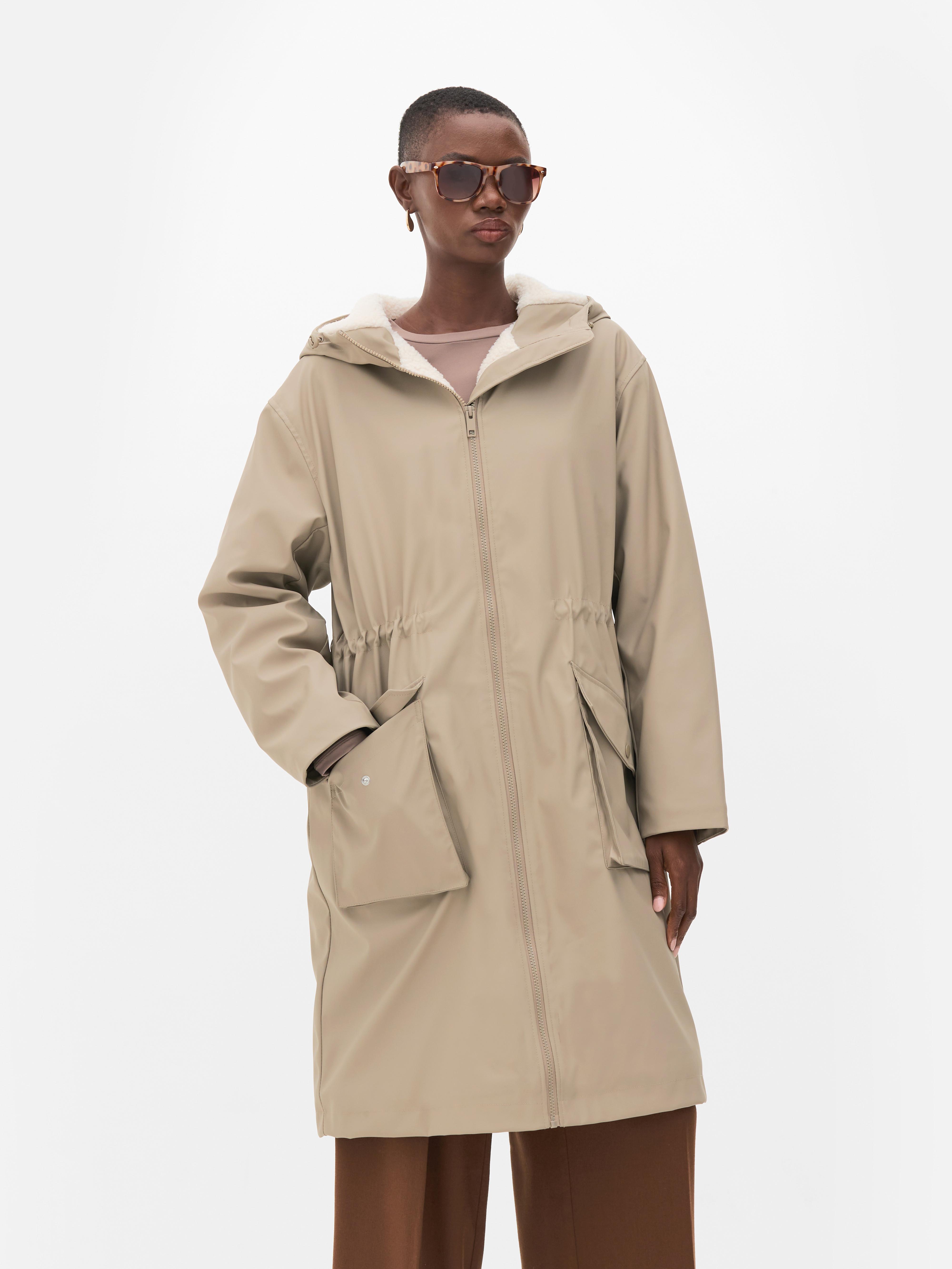 Longline Borg Lined Jacket