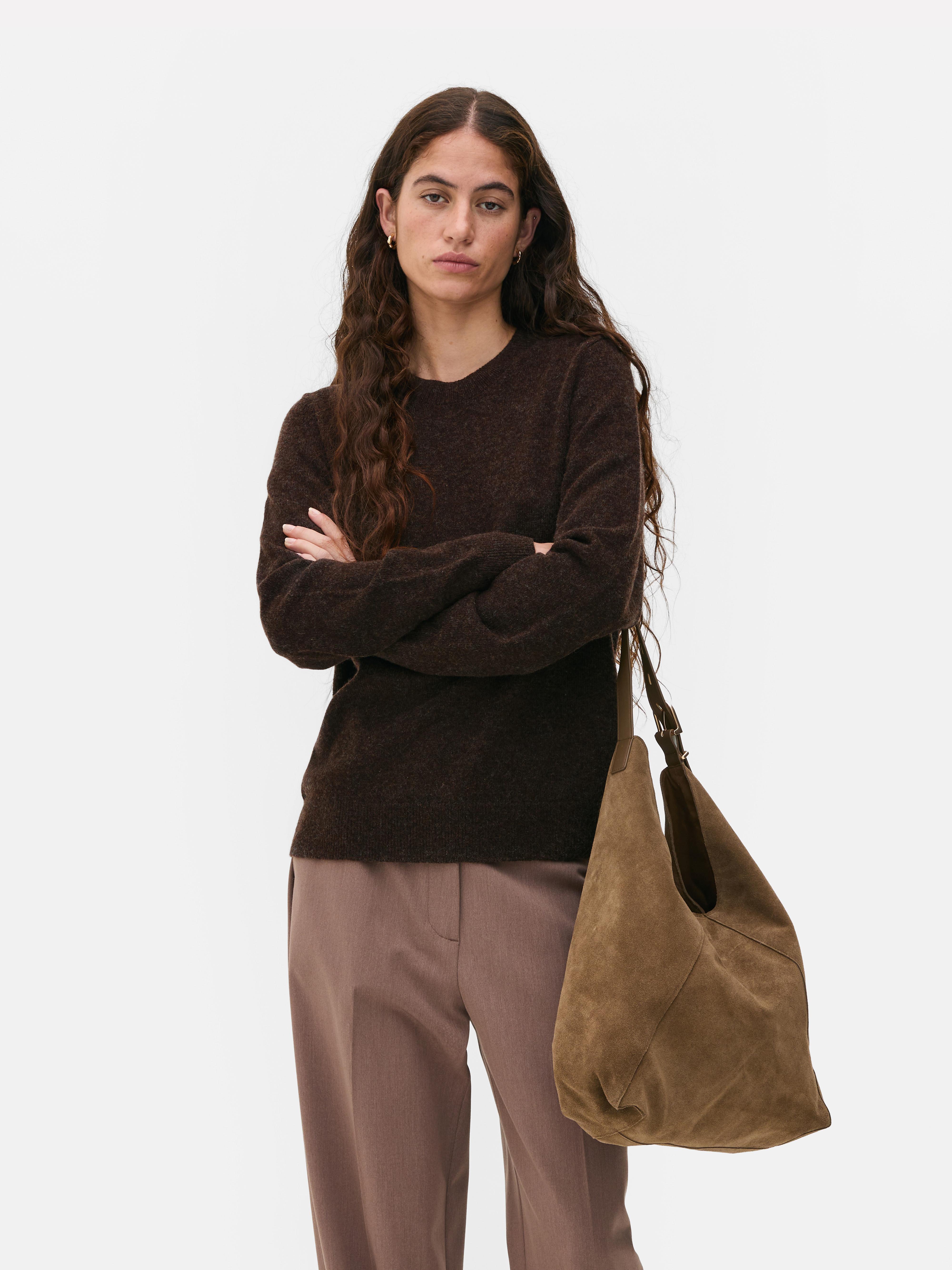 The Edit Luxe Crew Neck Sweater