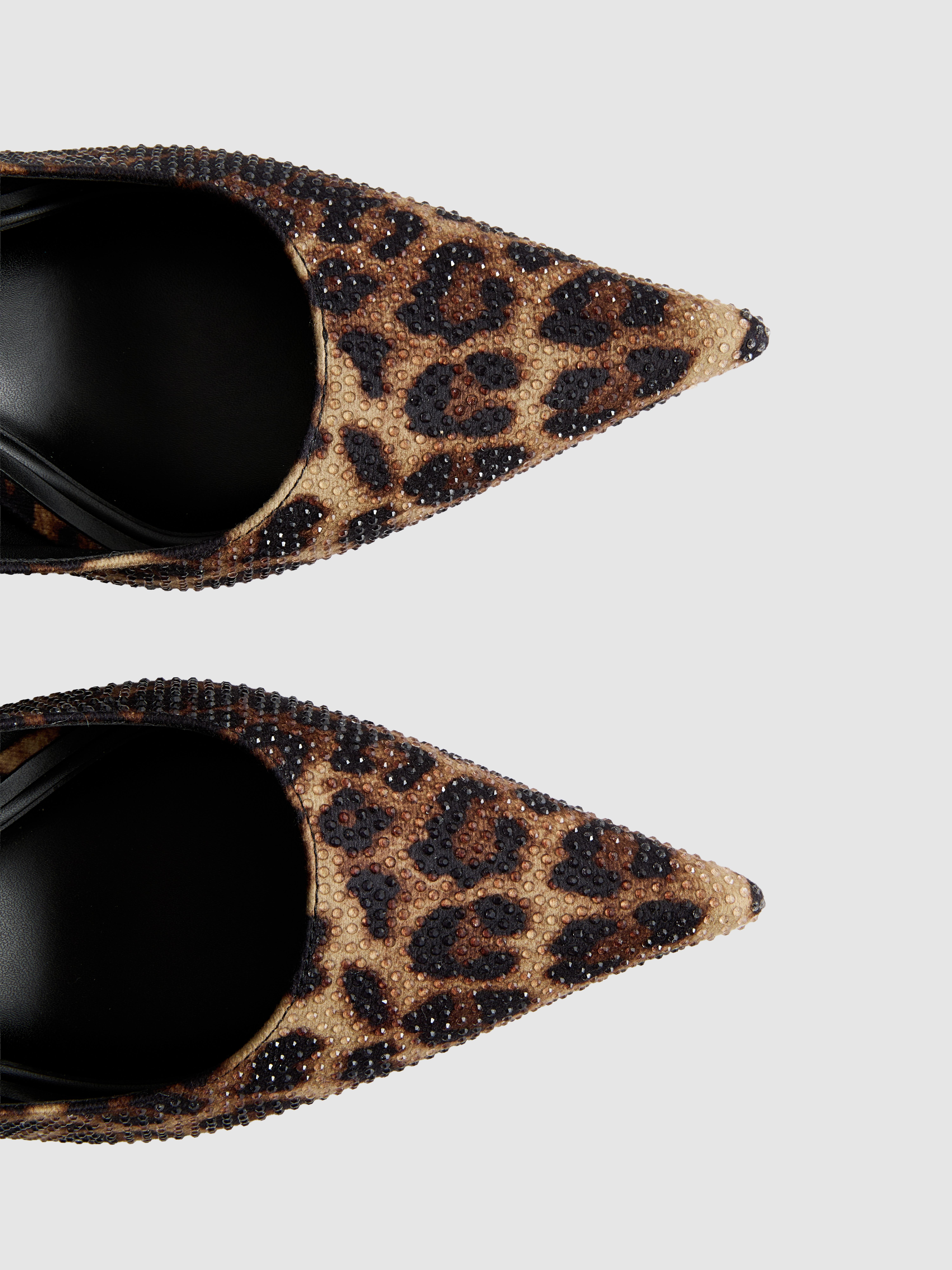 Hot Fix Sling Back Court Heels