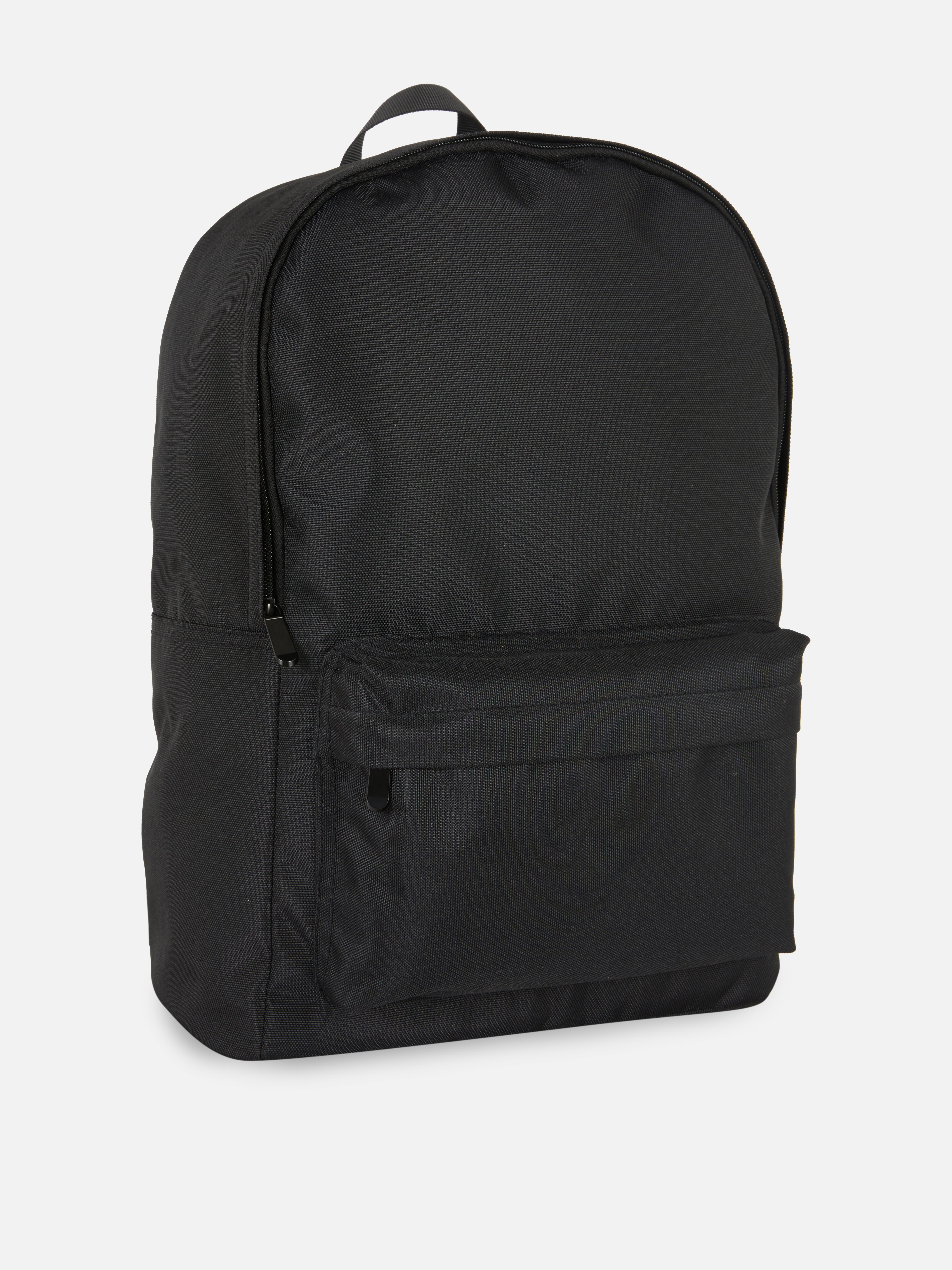 Backpack With Zip Compartments