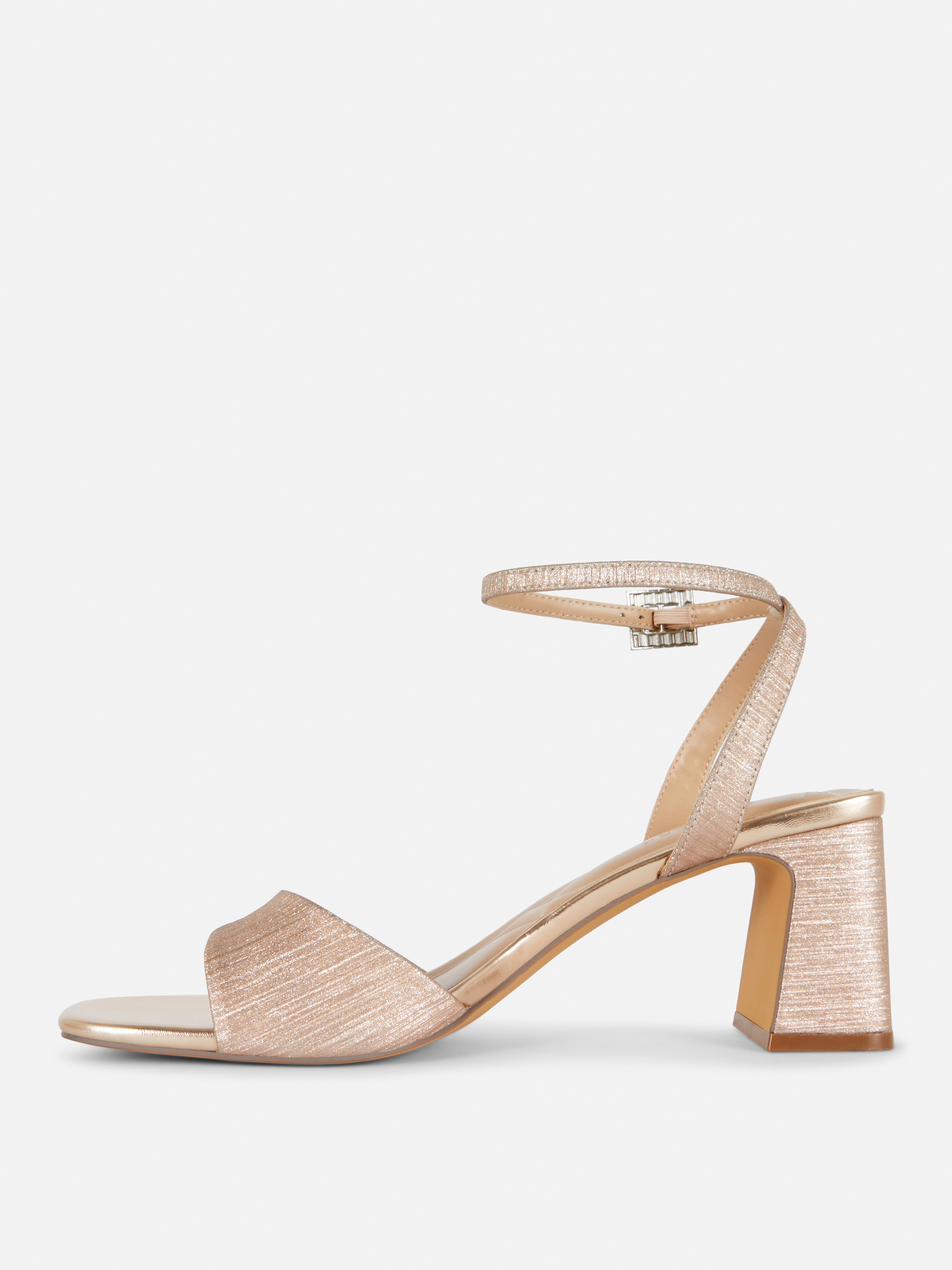 Wide Fit Block Heel Sandals