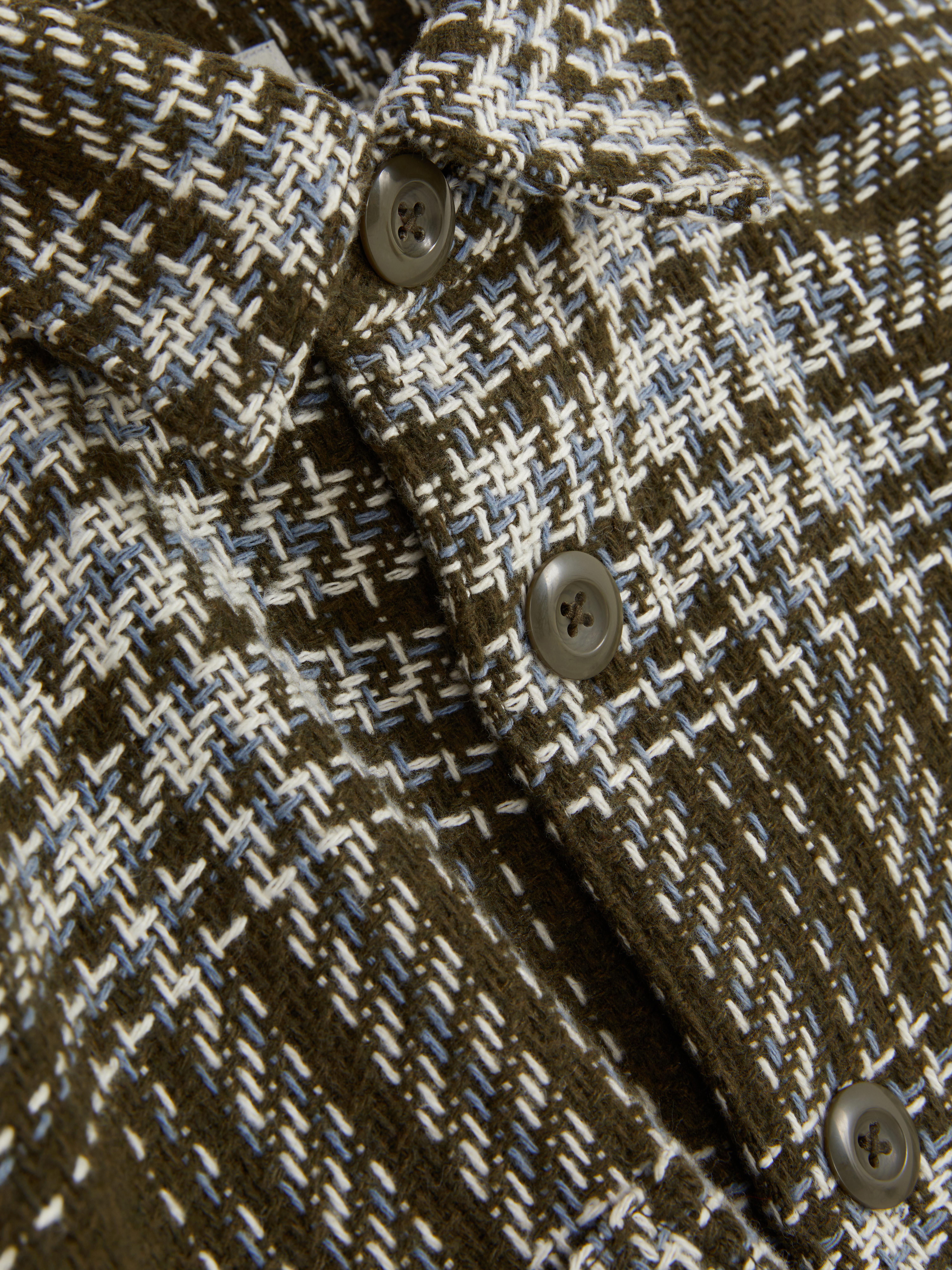 The Stronghold Textured Overshirt