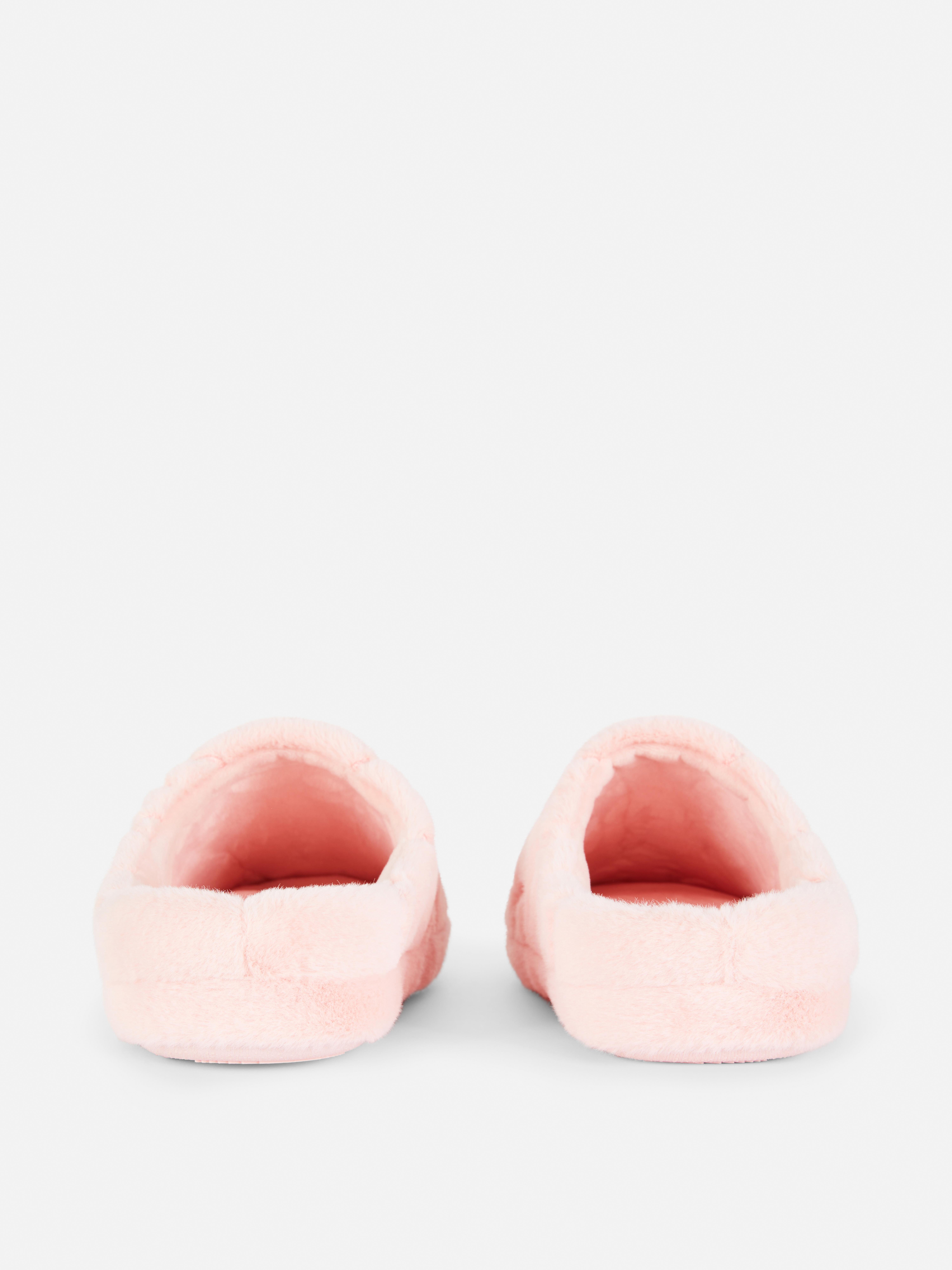 Hello Kitty Debossed Mule Slippers