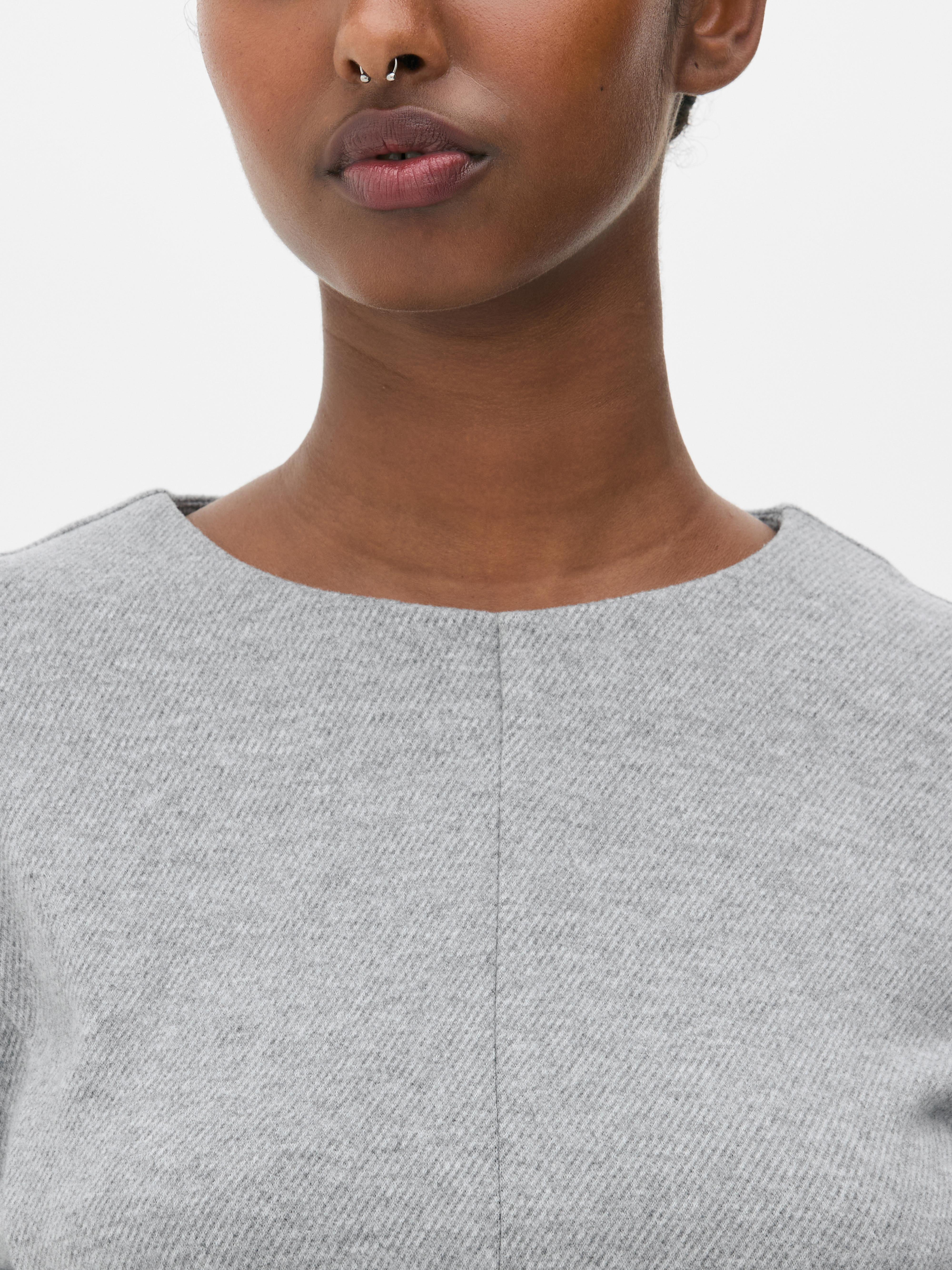 Long Sleeve Peplum Top