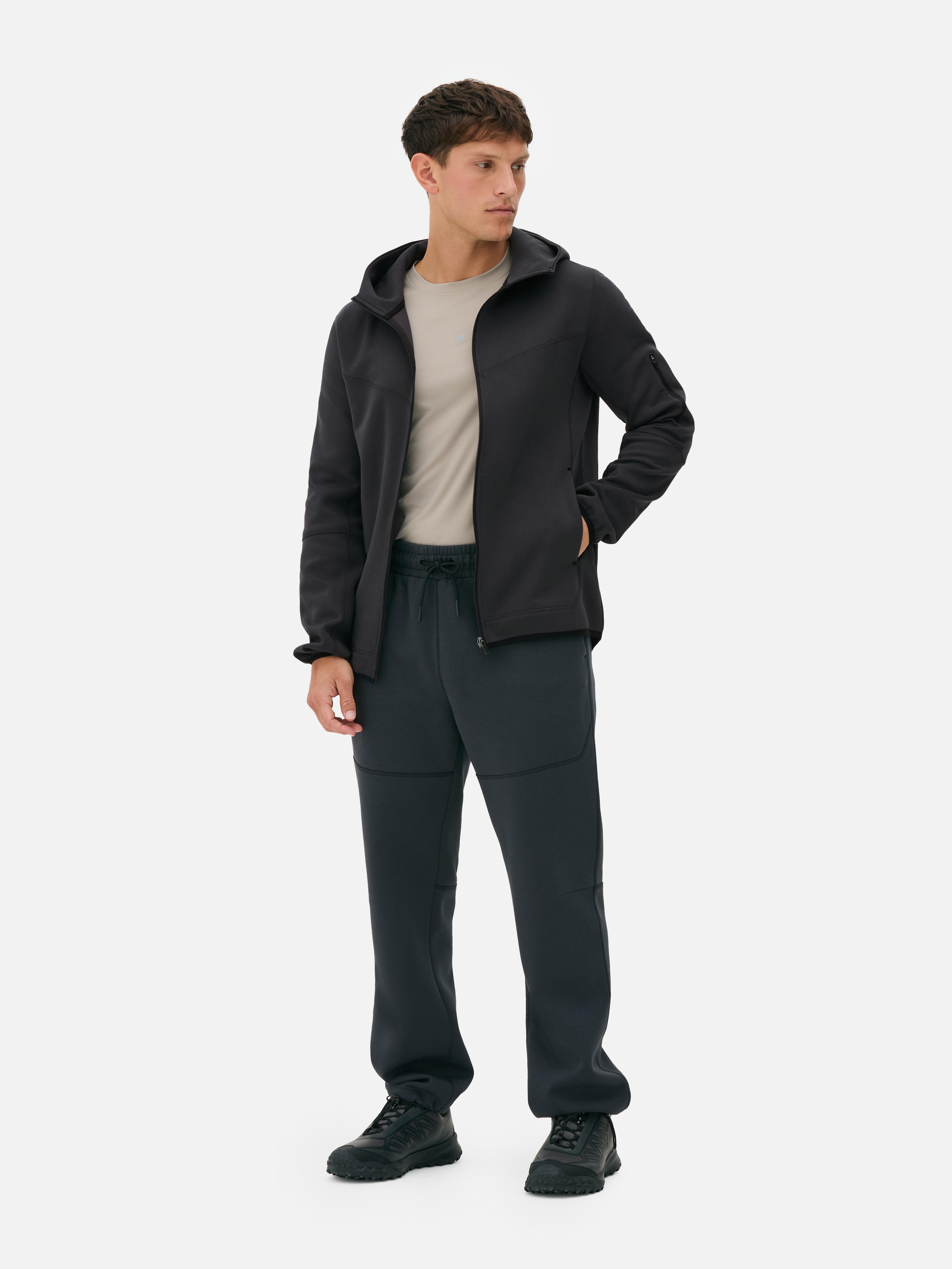 Zip Up Hooded Sweatshirt