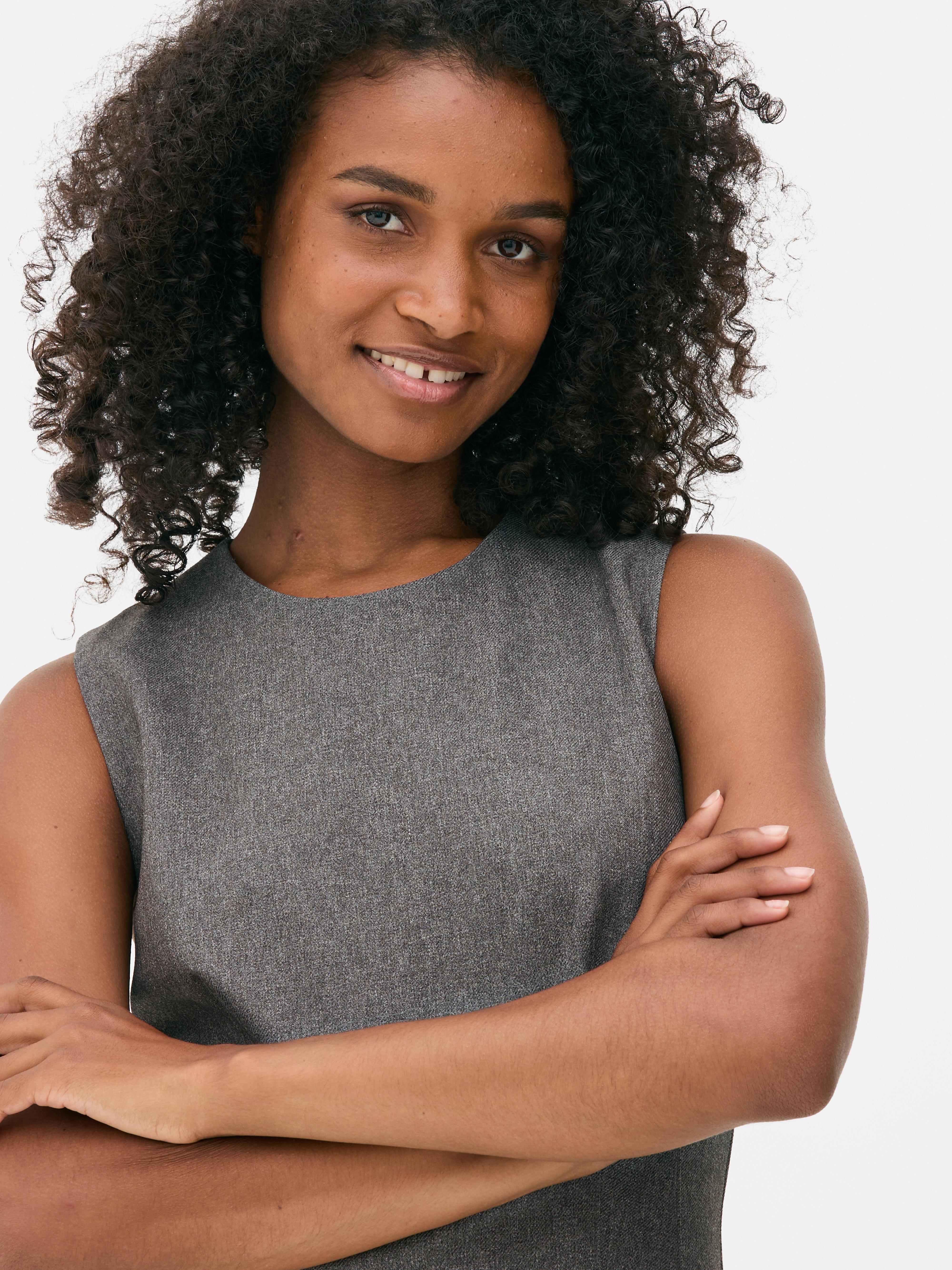 Tailored Mini Shift Dress