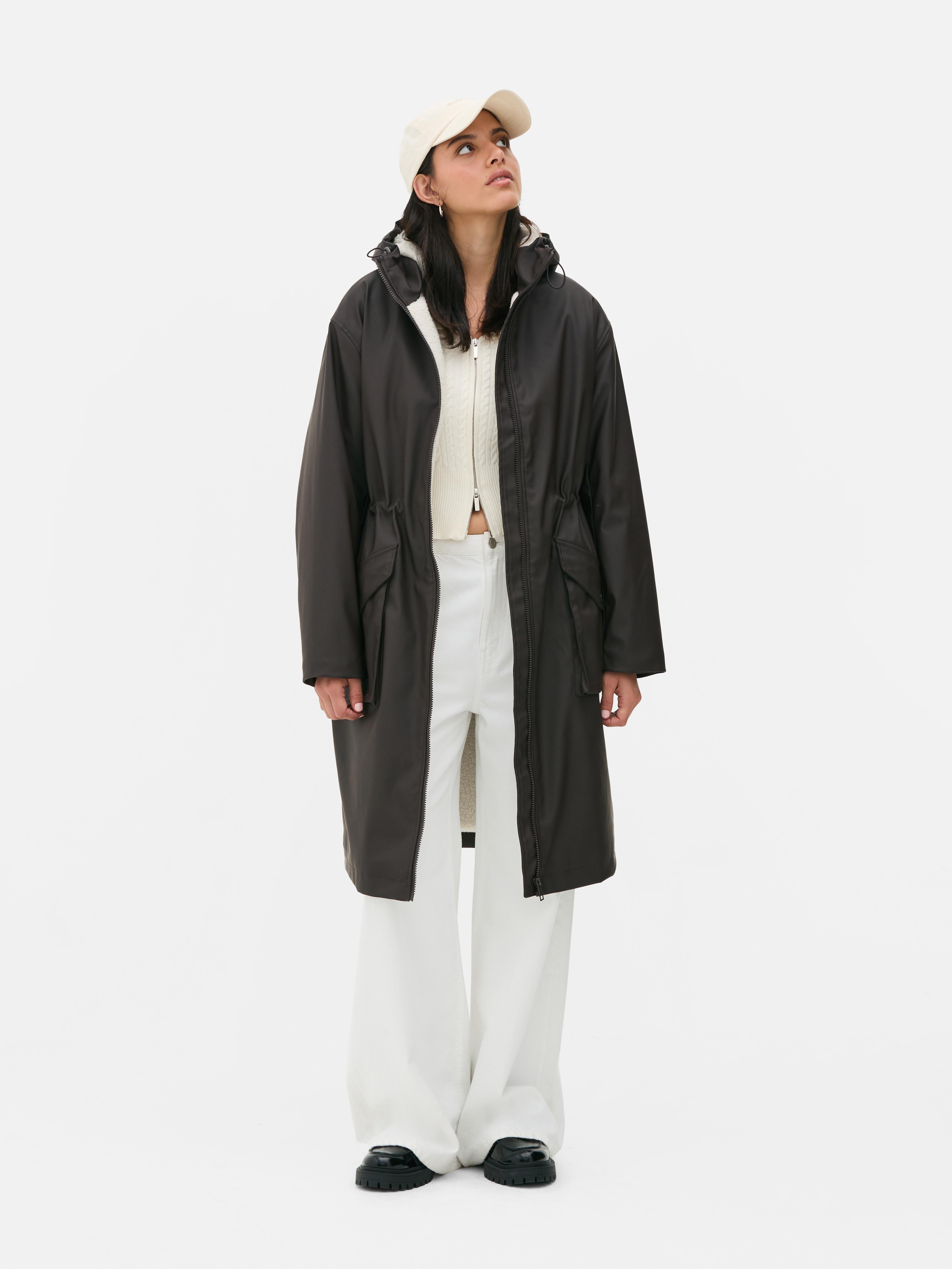 Longline Borg Lined Jacket