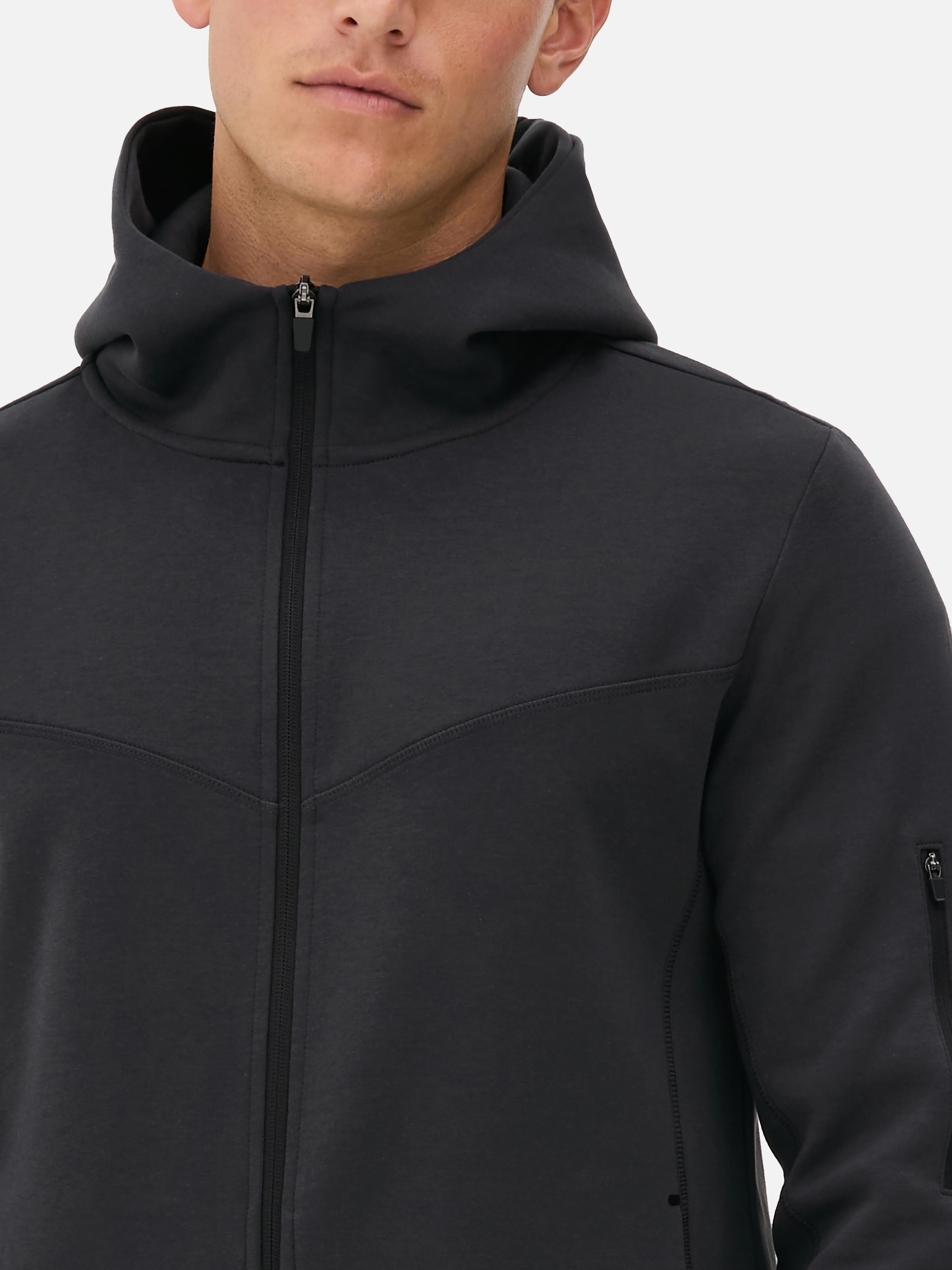 Zip Up Hooded Sweatshirt