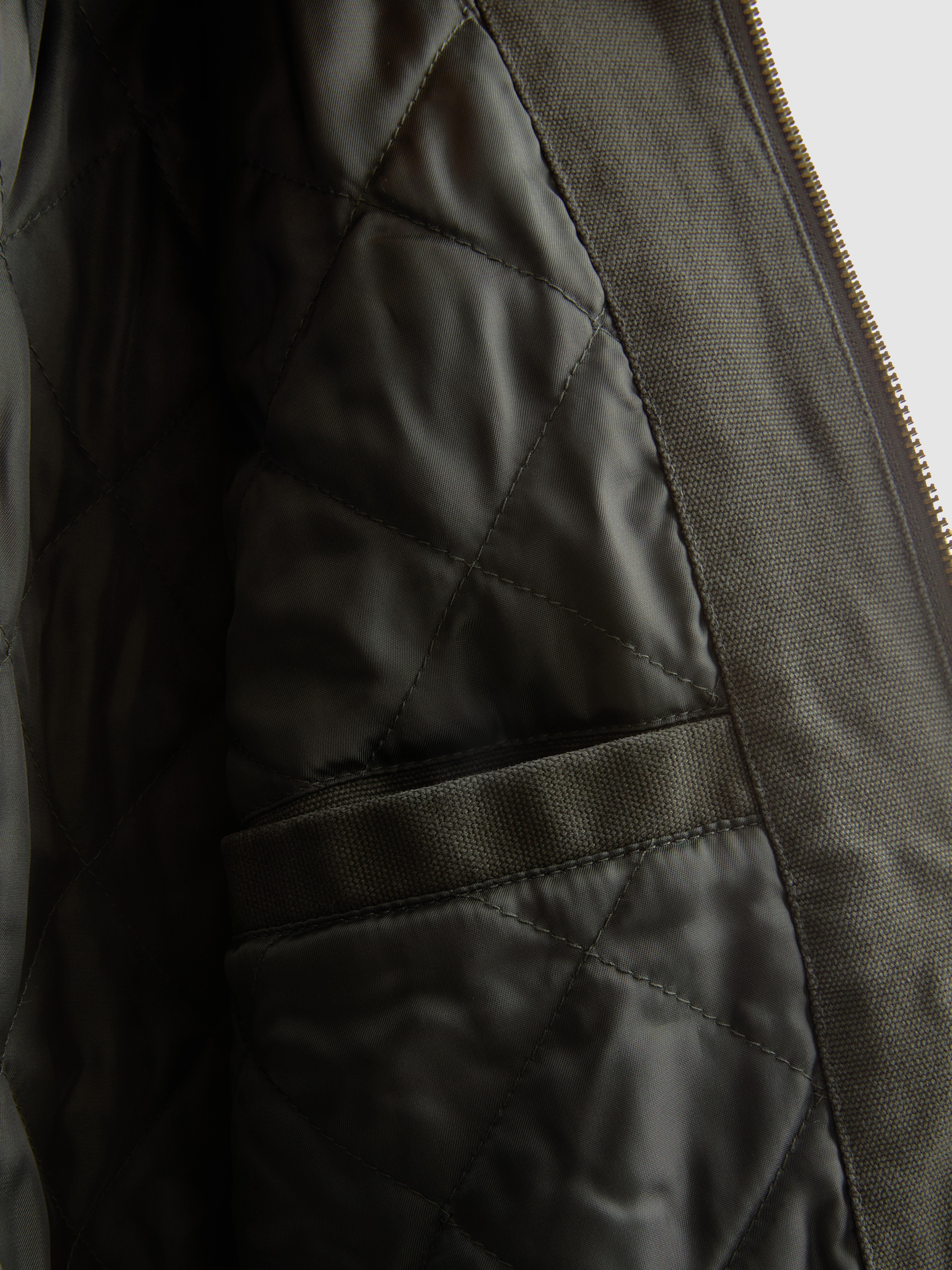 The Stronghold Zip-Up Canvas Jacket