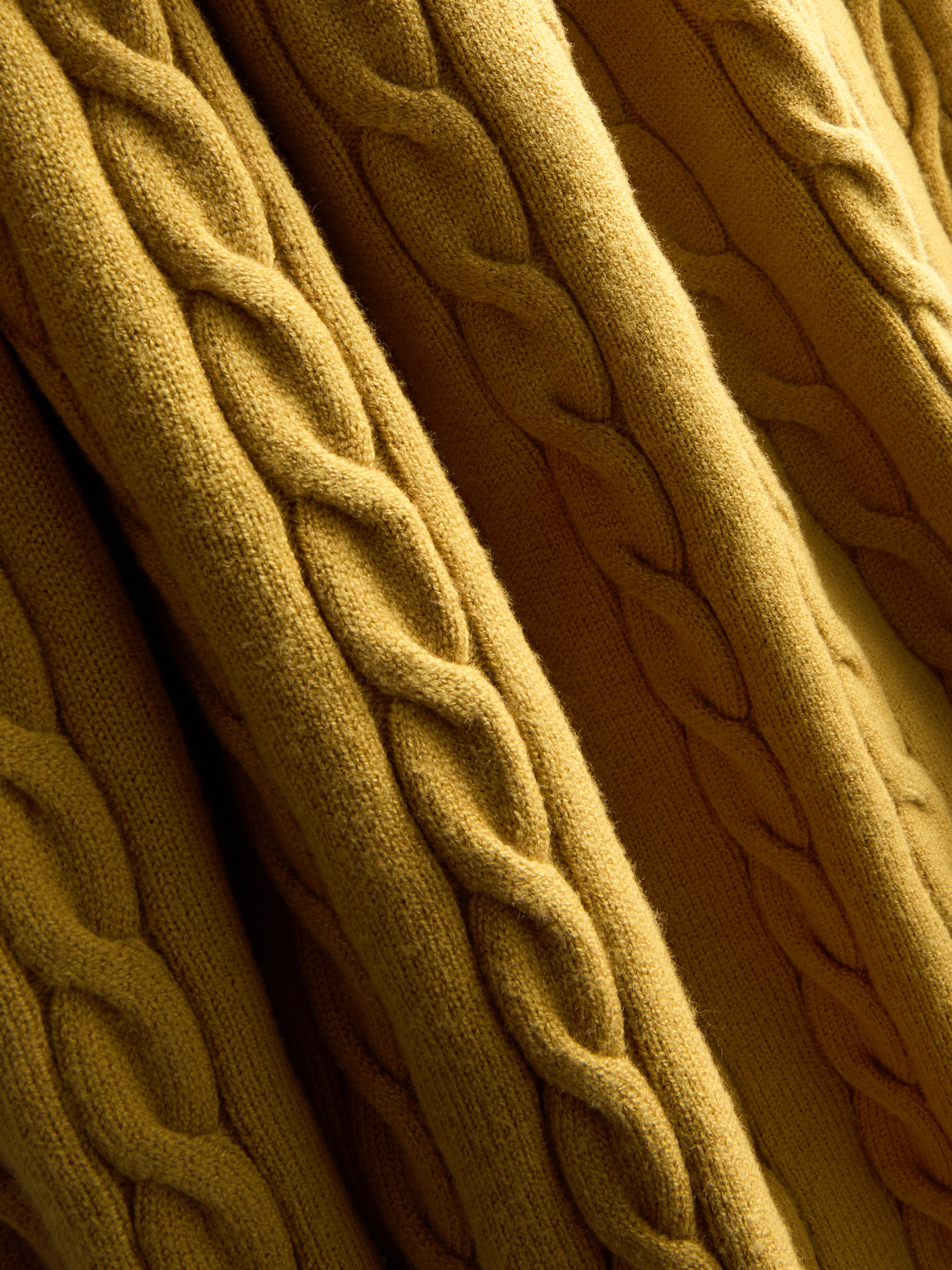 Turtle Neck Cable Sweater