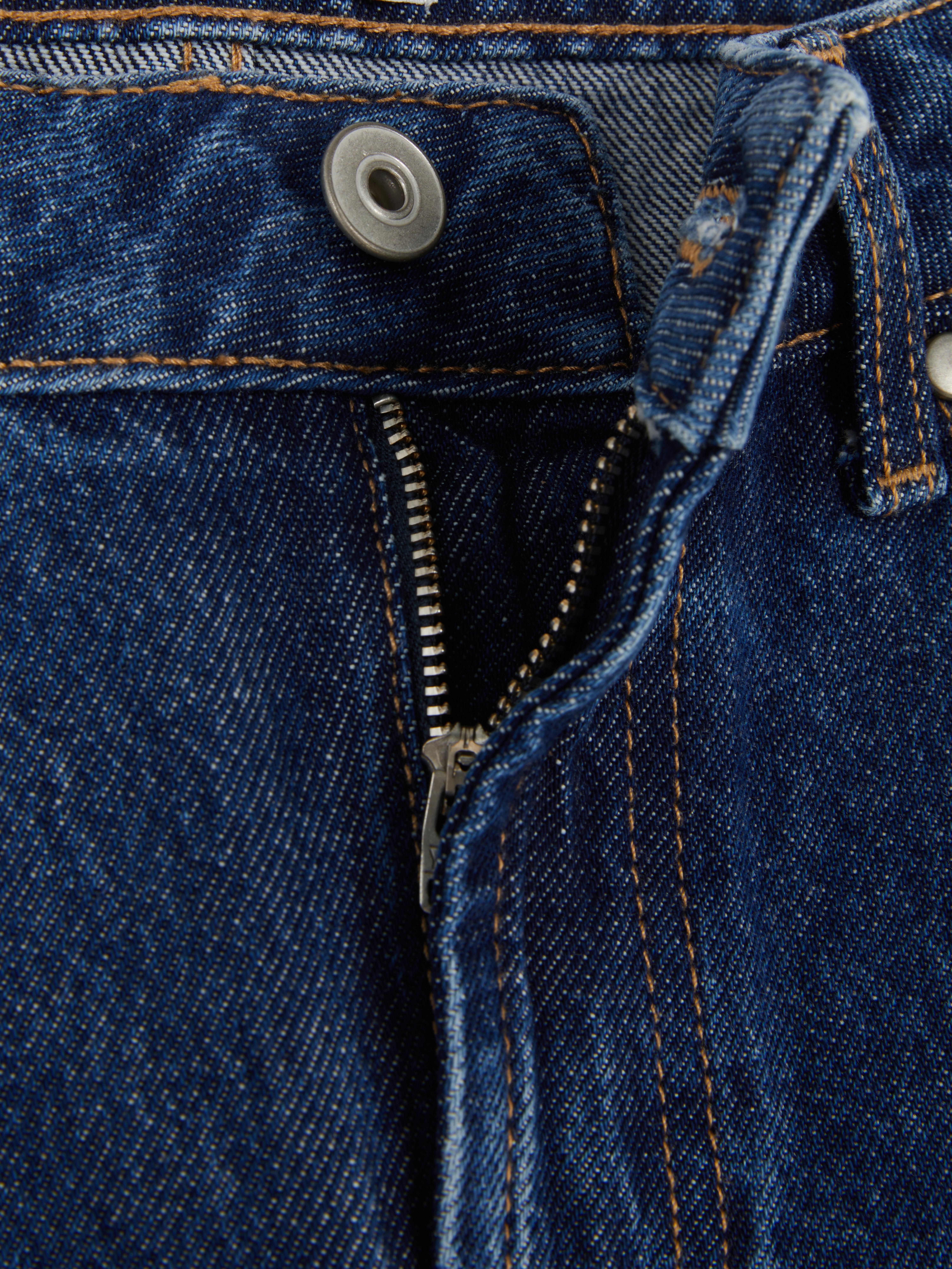 The Edit Mid-Rise Barrel Leg Jeans