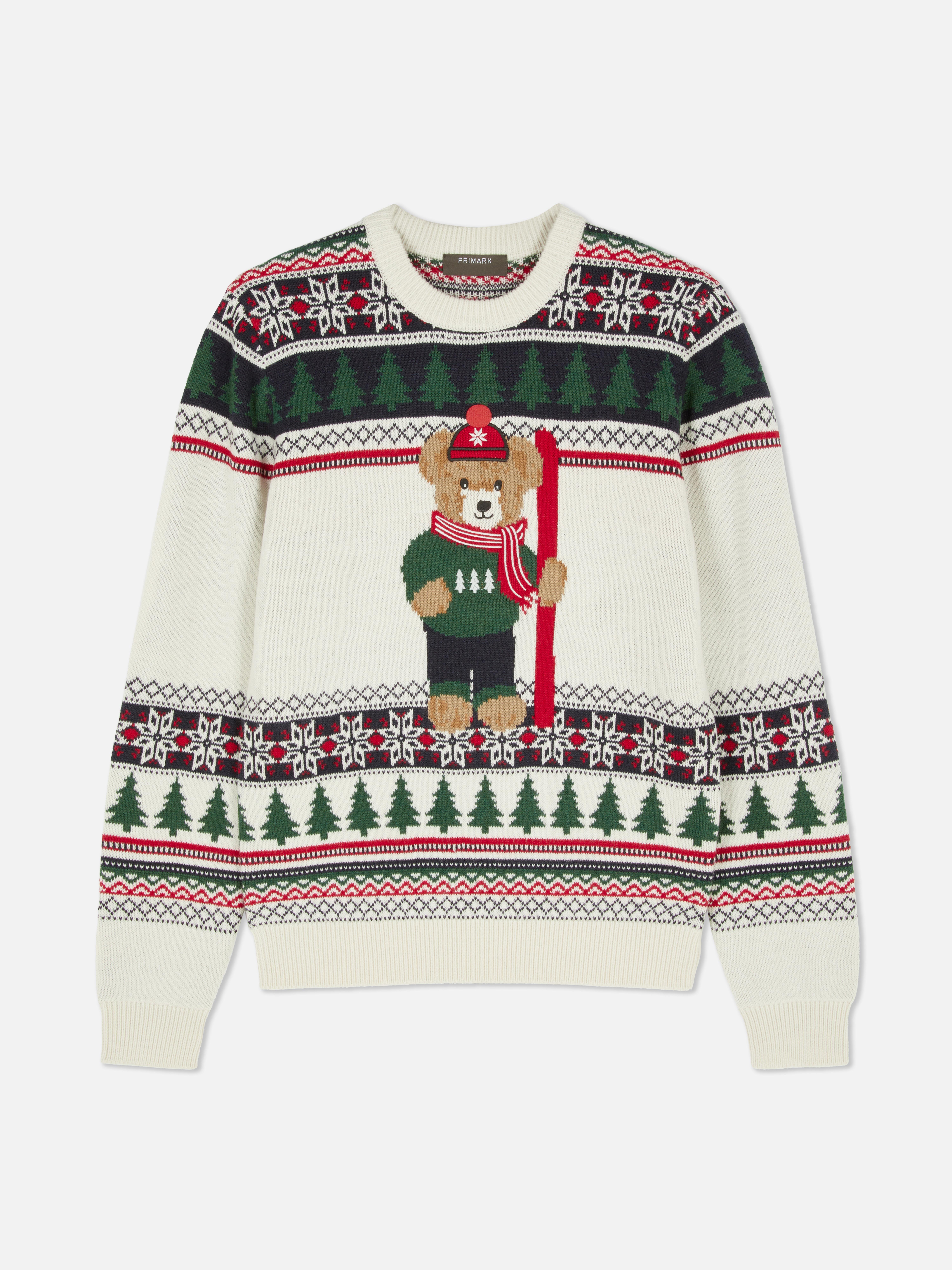 Men's Bear Fair Family Twinning Sweater