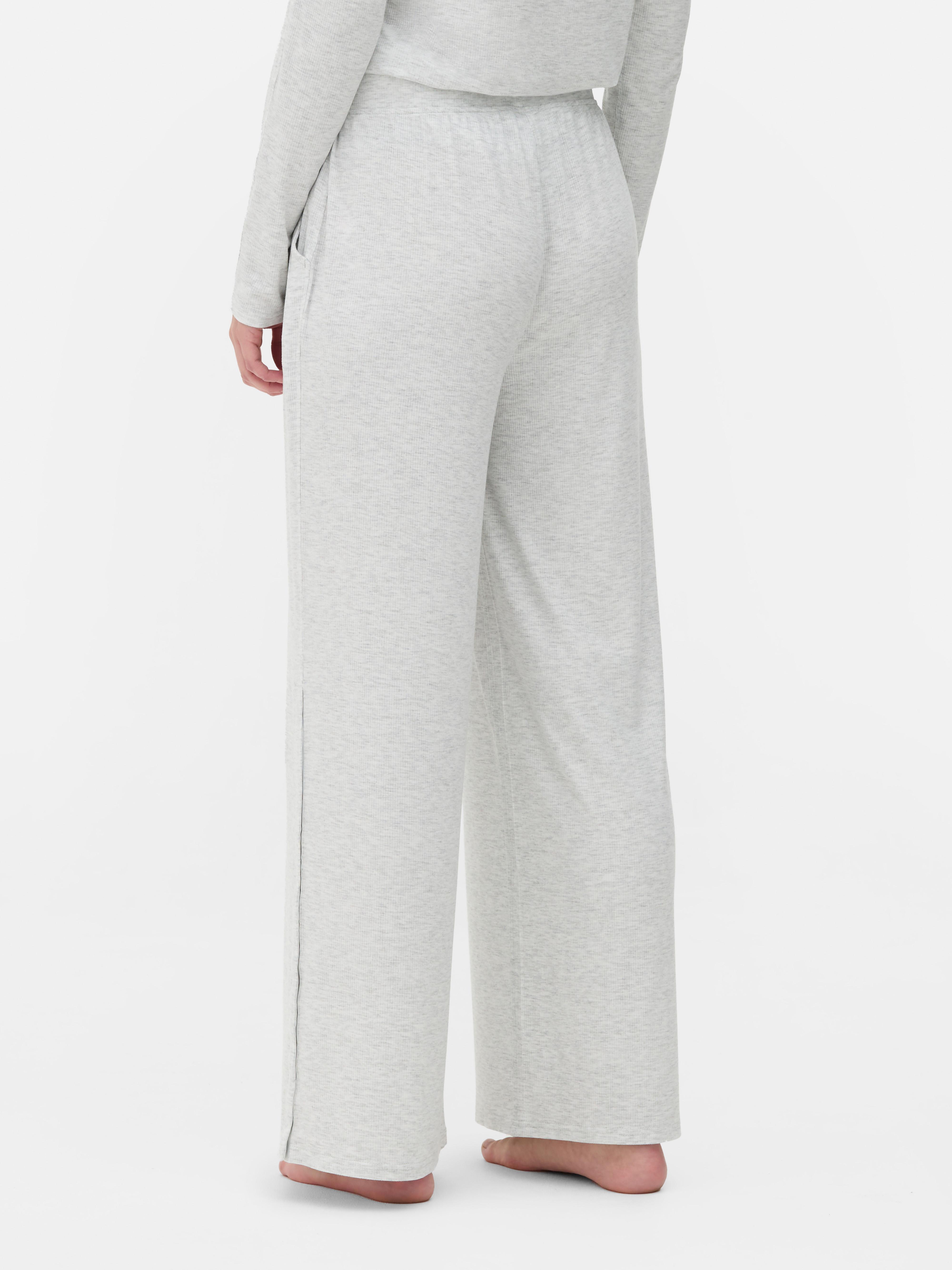 Adaptive Ribbed Pajama Pants