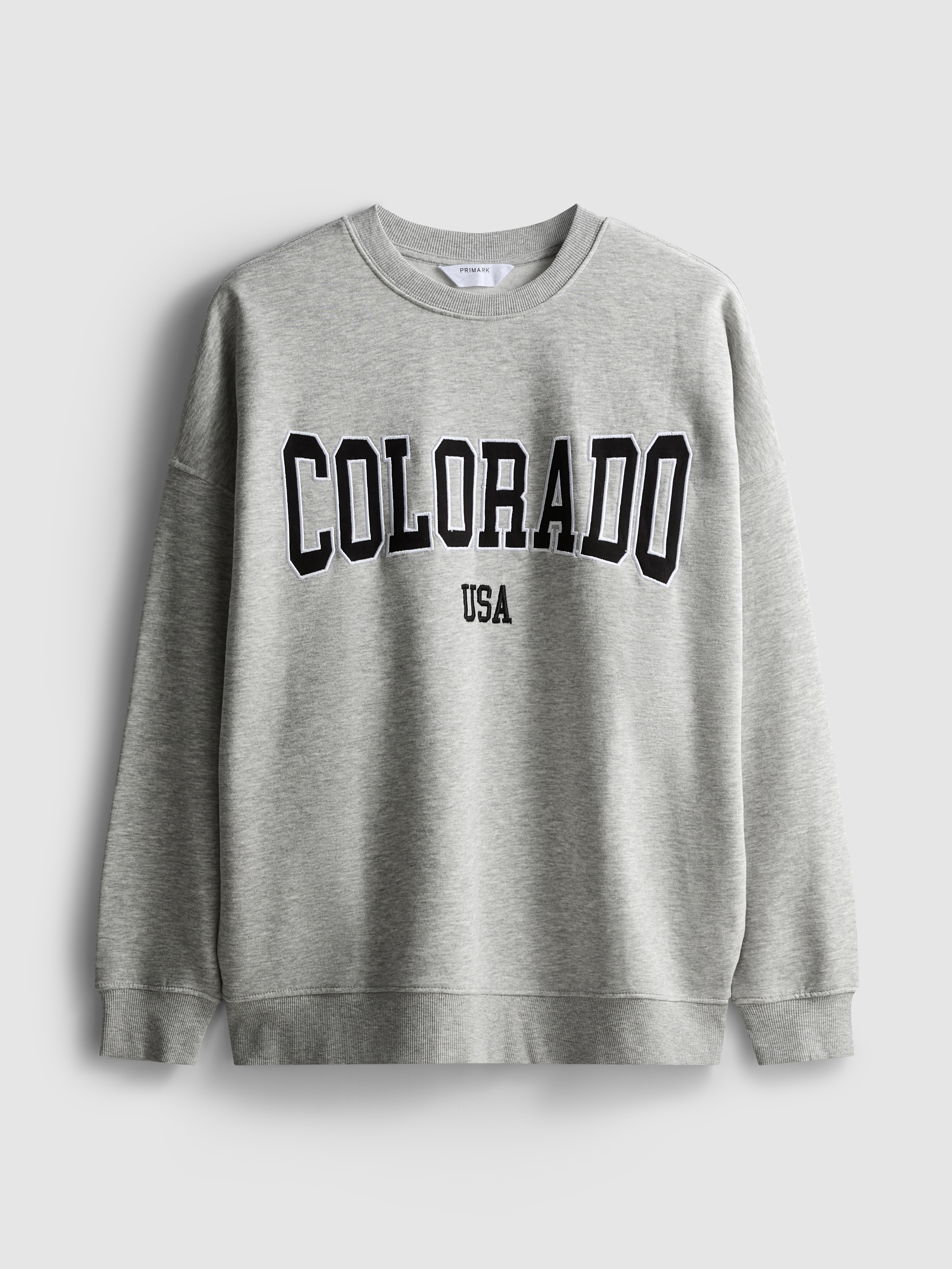 Cotton Rich Oversized Colorado Sweatshirt