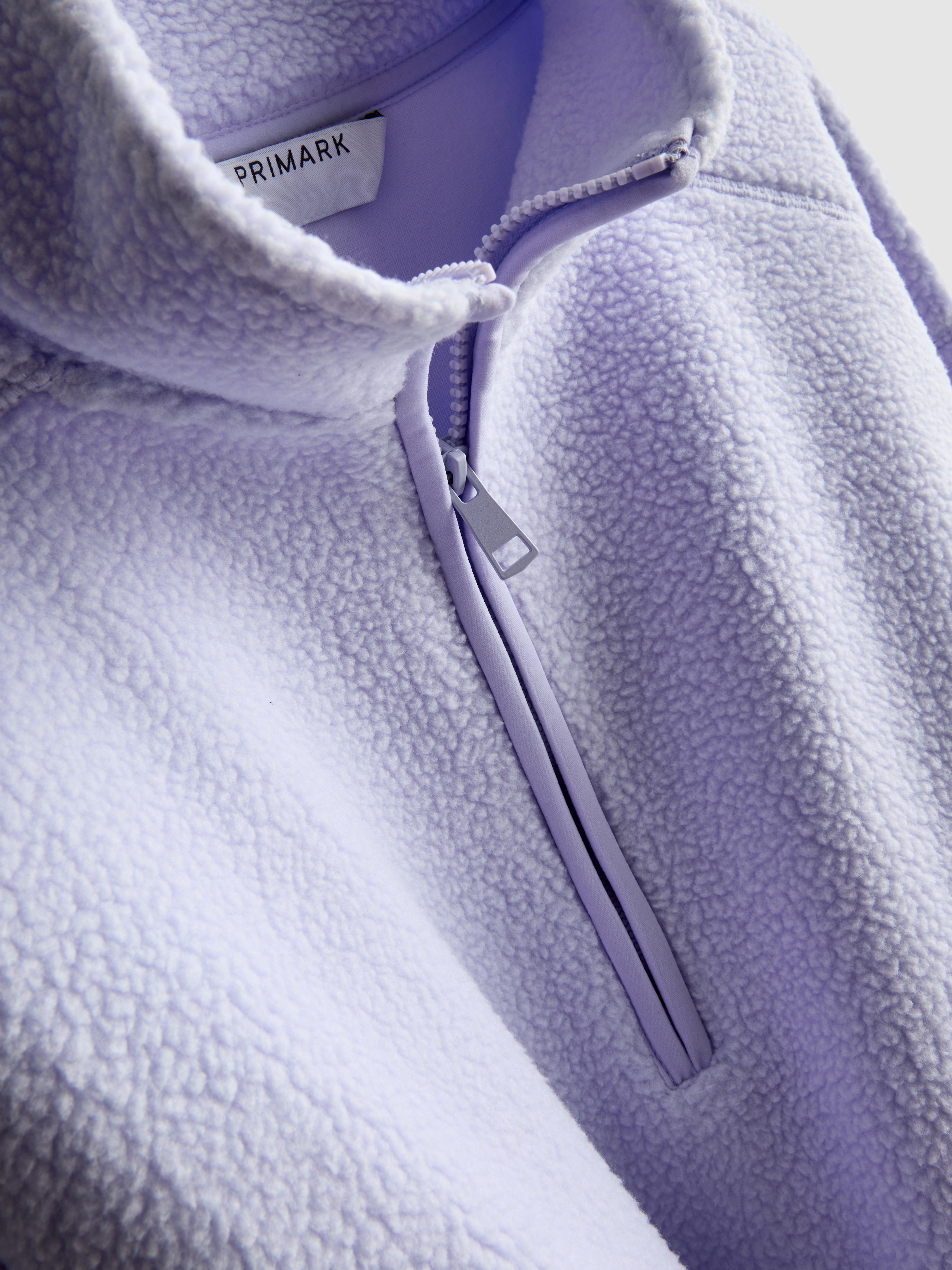 Half Zip Borg Fleece