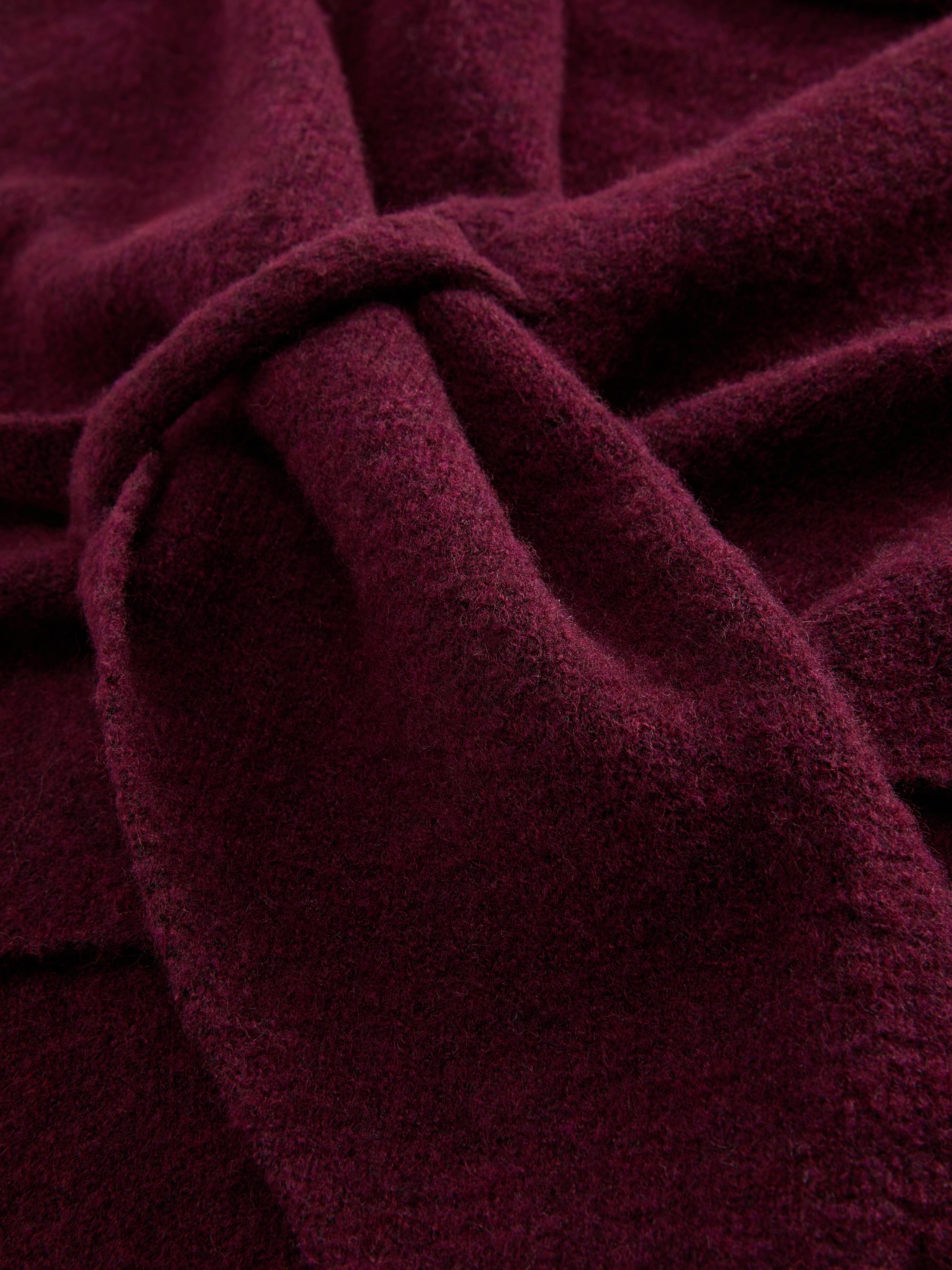 Knitted Triangle Scarf