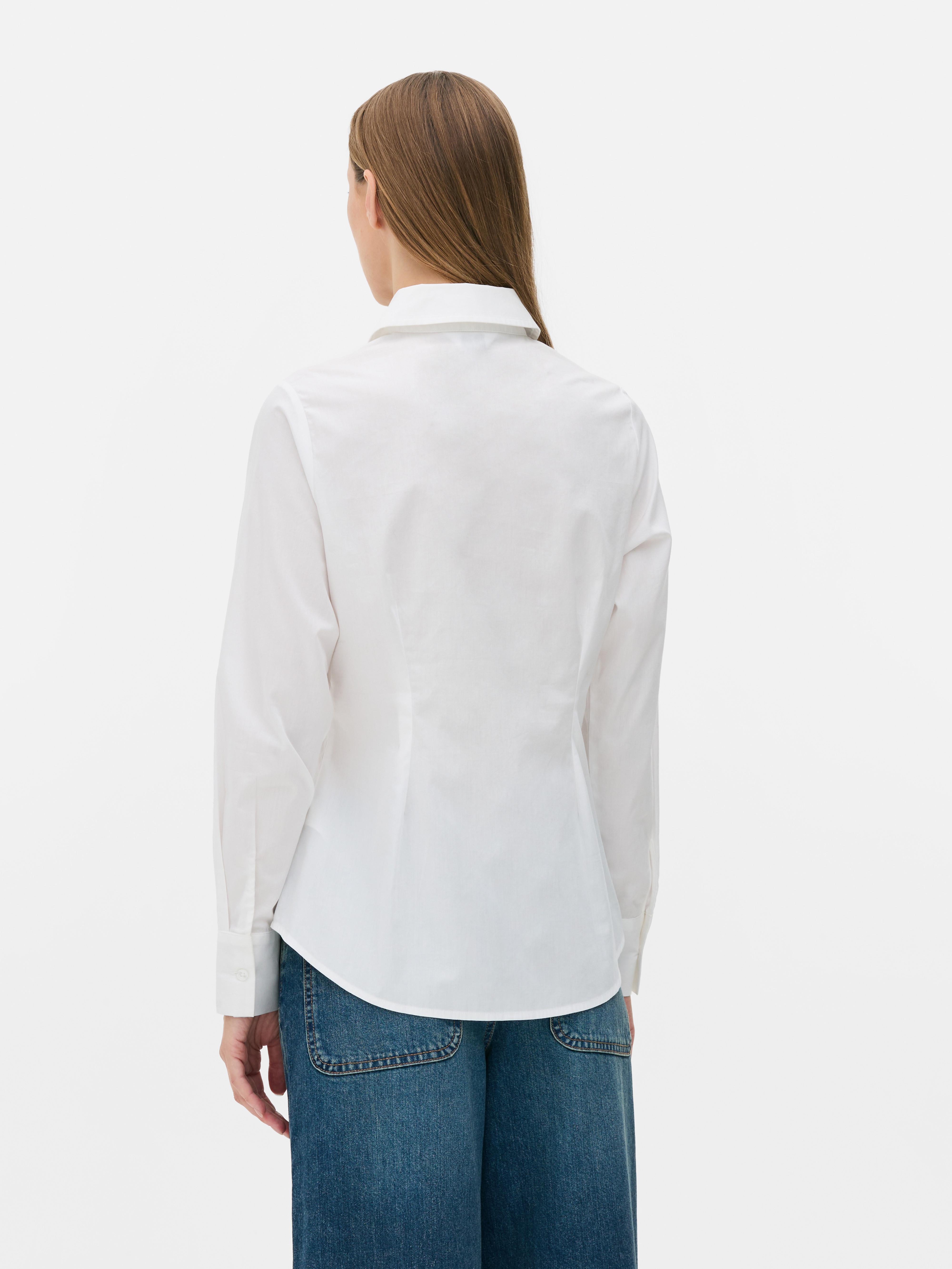 Rita Ora Cinch Detail Shirt