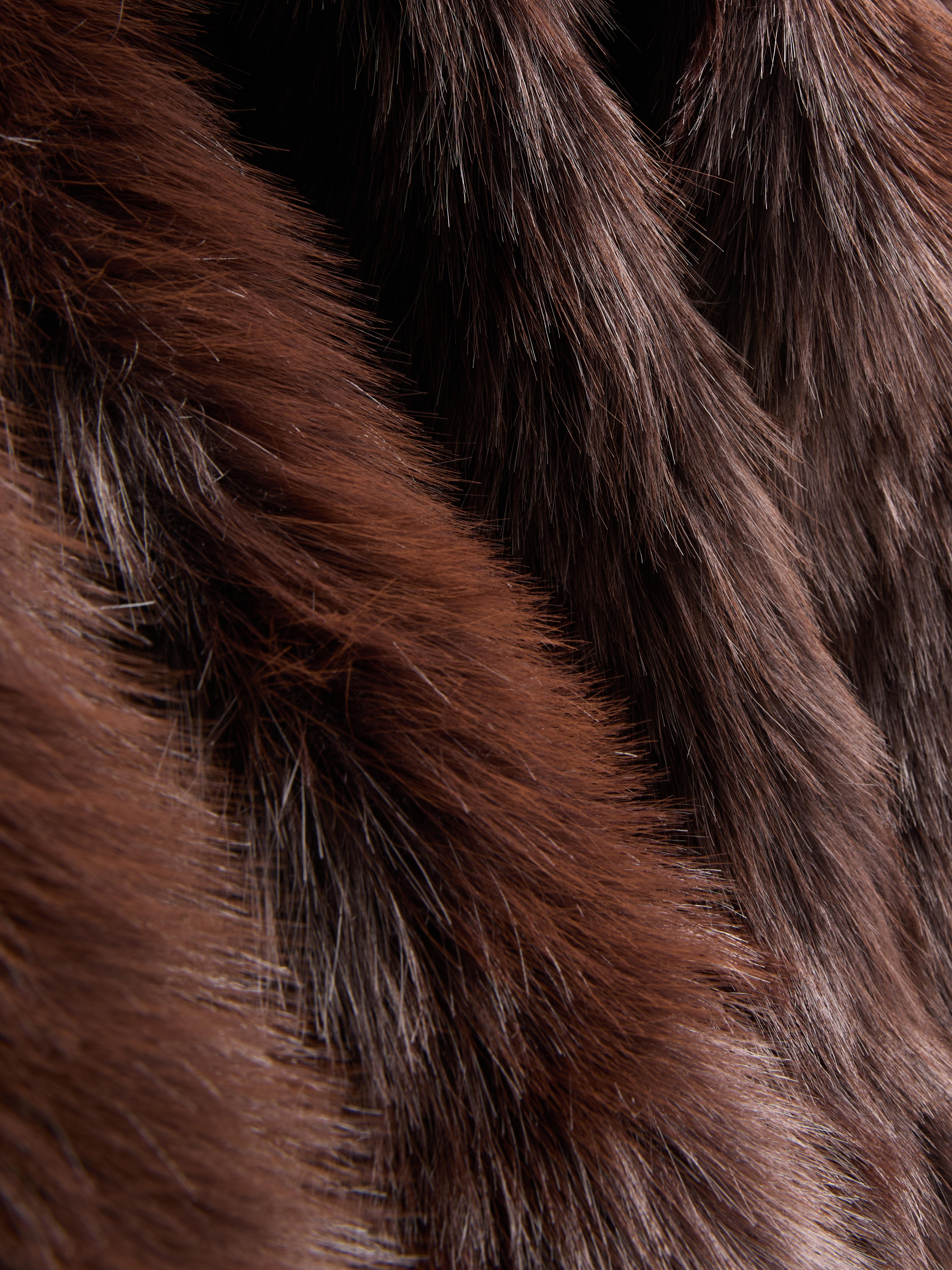 Luxe Faux Fur Hooded Jacket