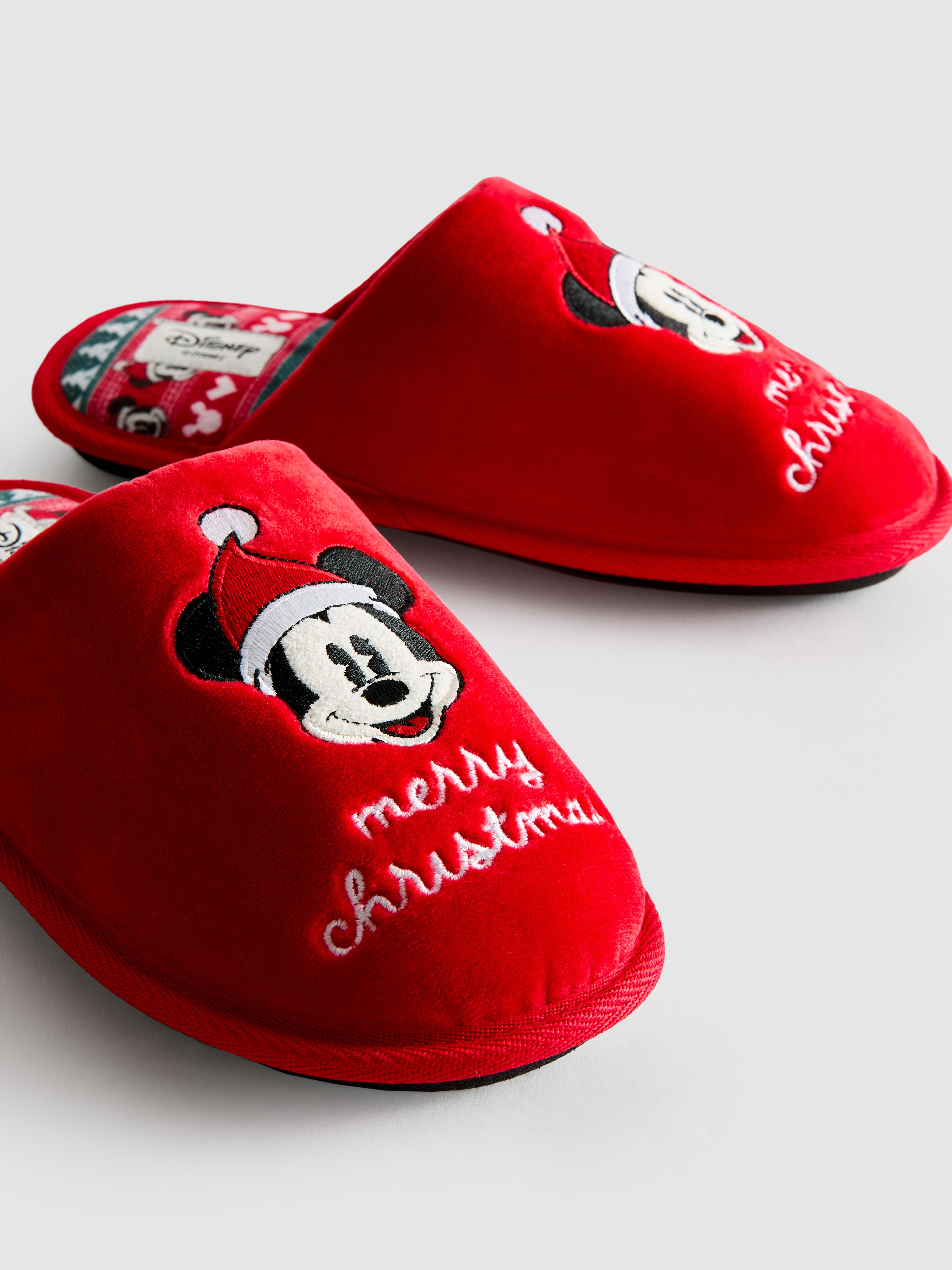 Disney’s Mickey Mouse Christmas Slippers