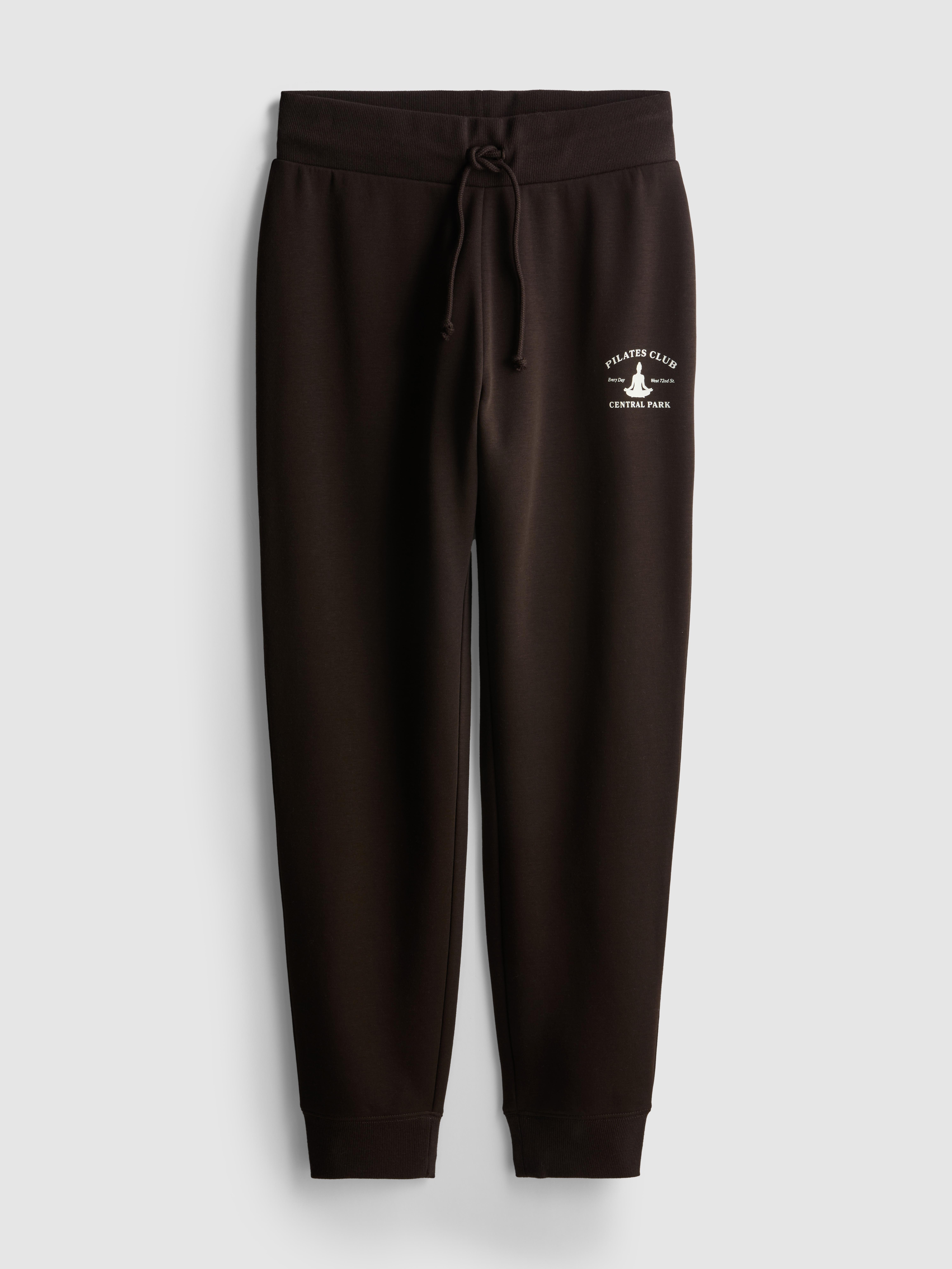 Cotton Blend Printed Skinny Joggers