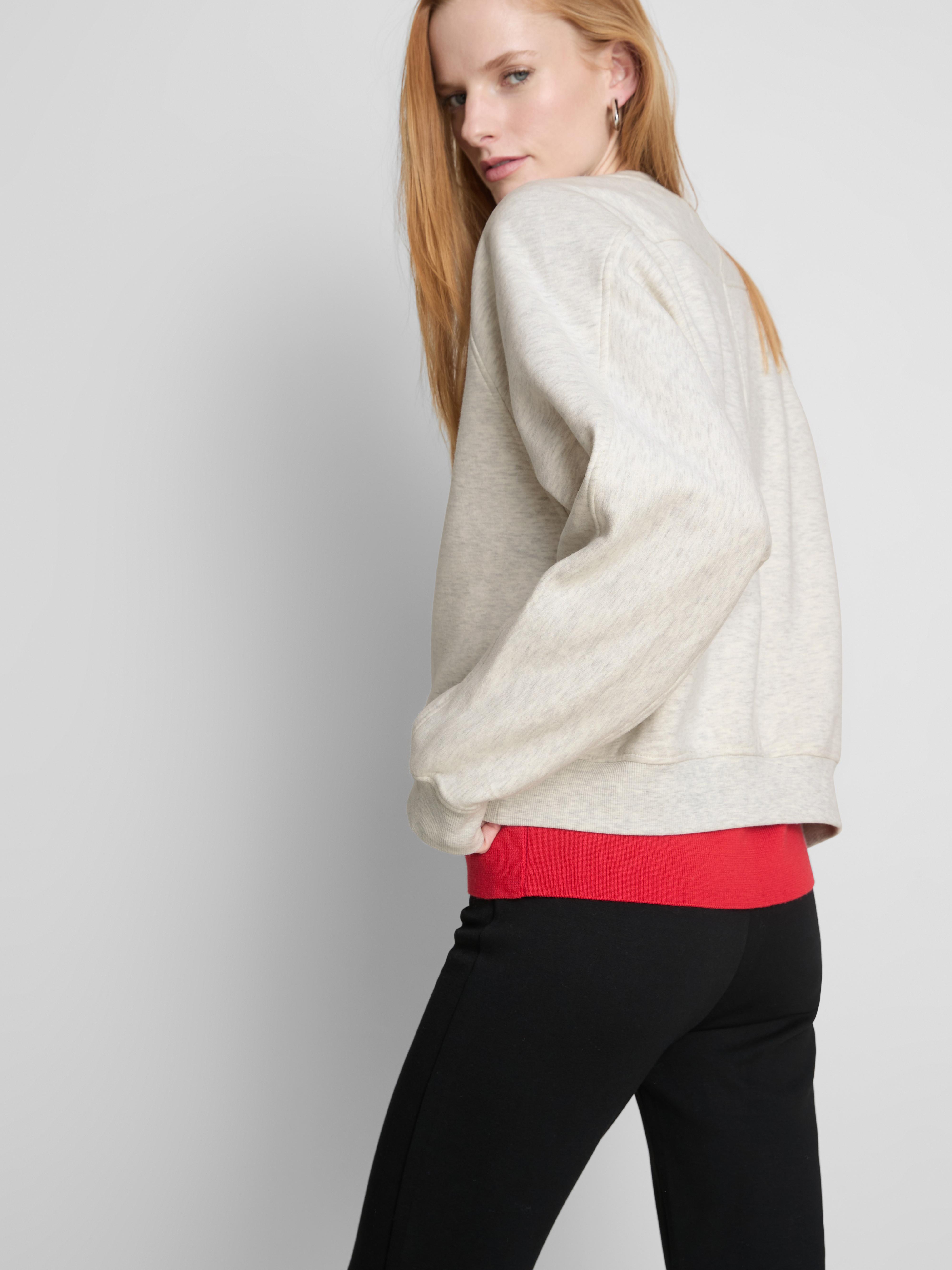 Cotton Rich Relaxed Sweatshirt
