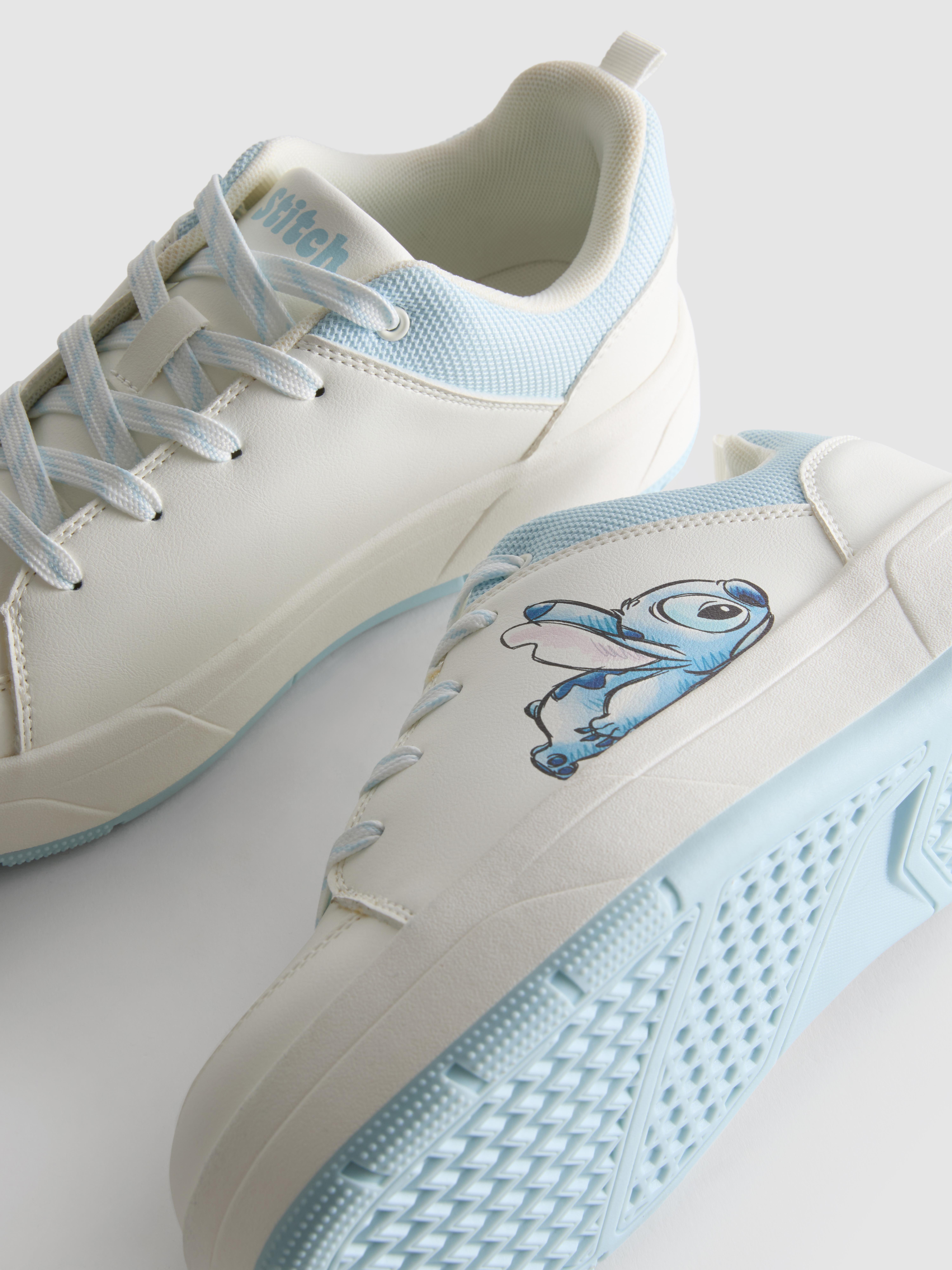 Disney’s Stitch Sketch Low Top Sneakers