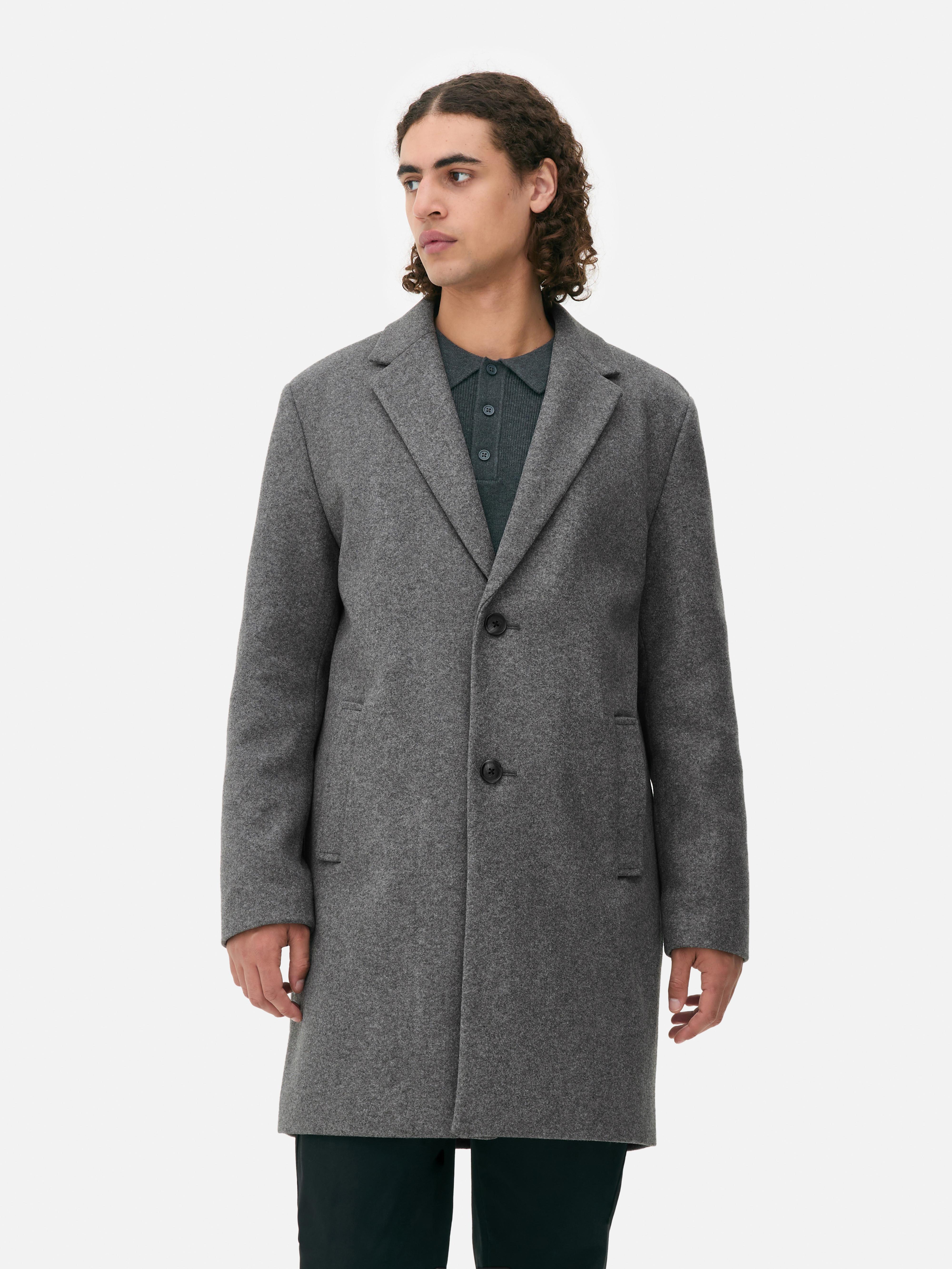 Oversized Mid-Length Overcoat