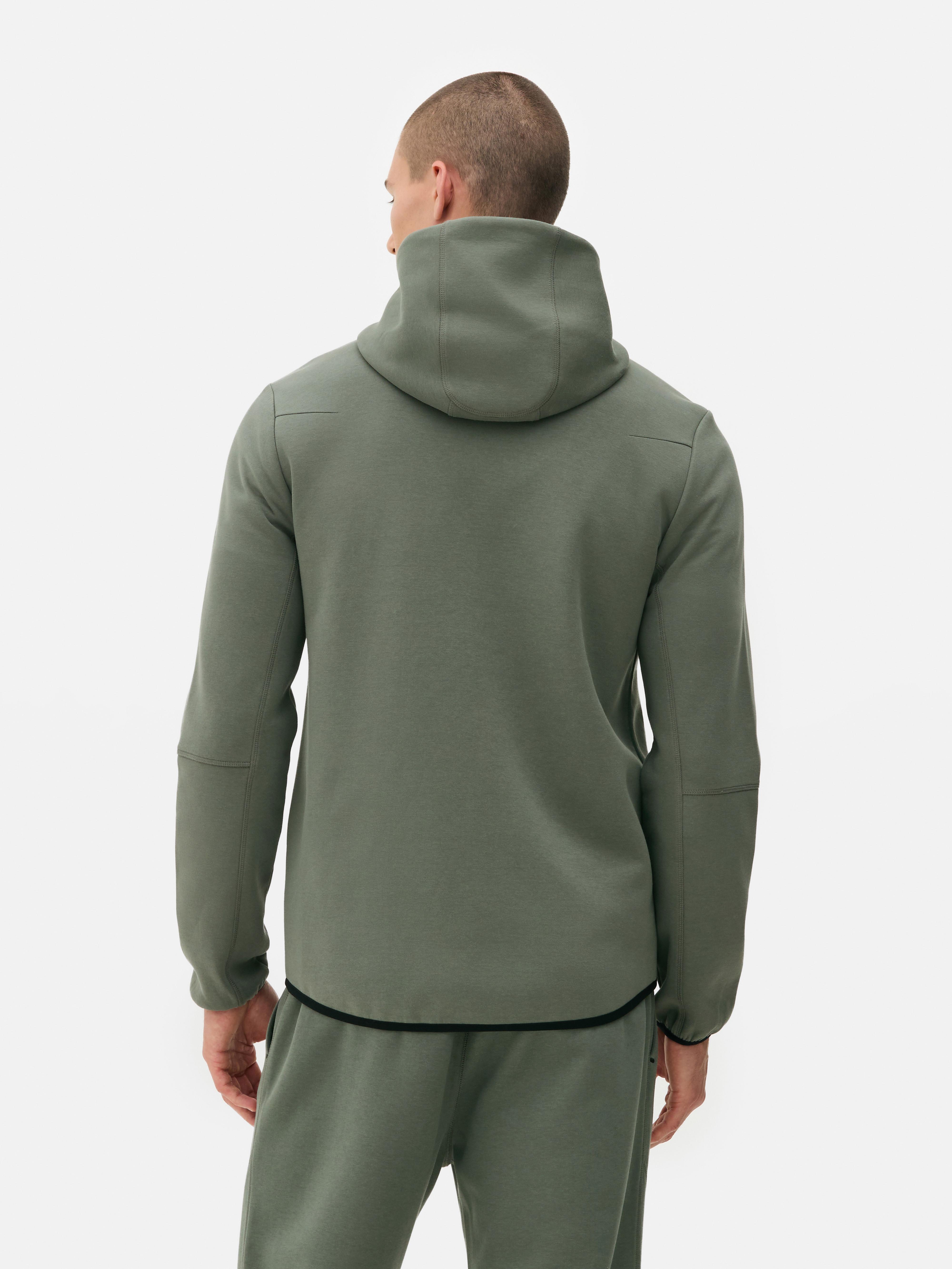 Zip Up Hooded Sweatshirt