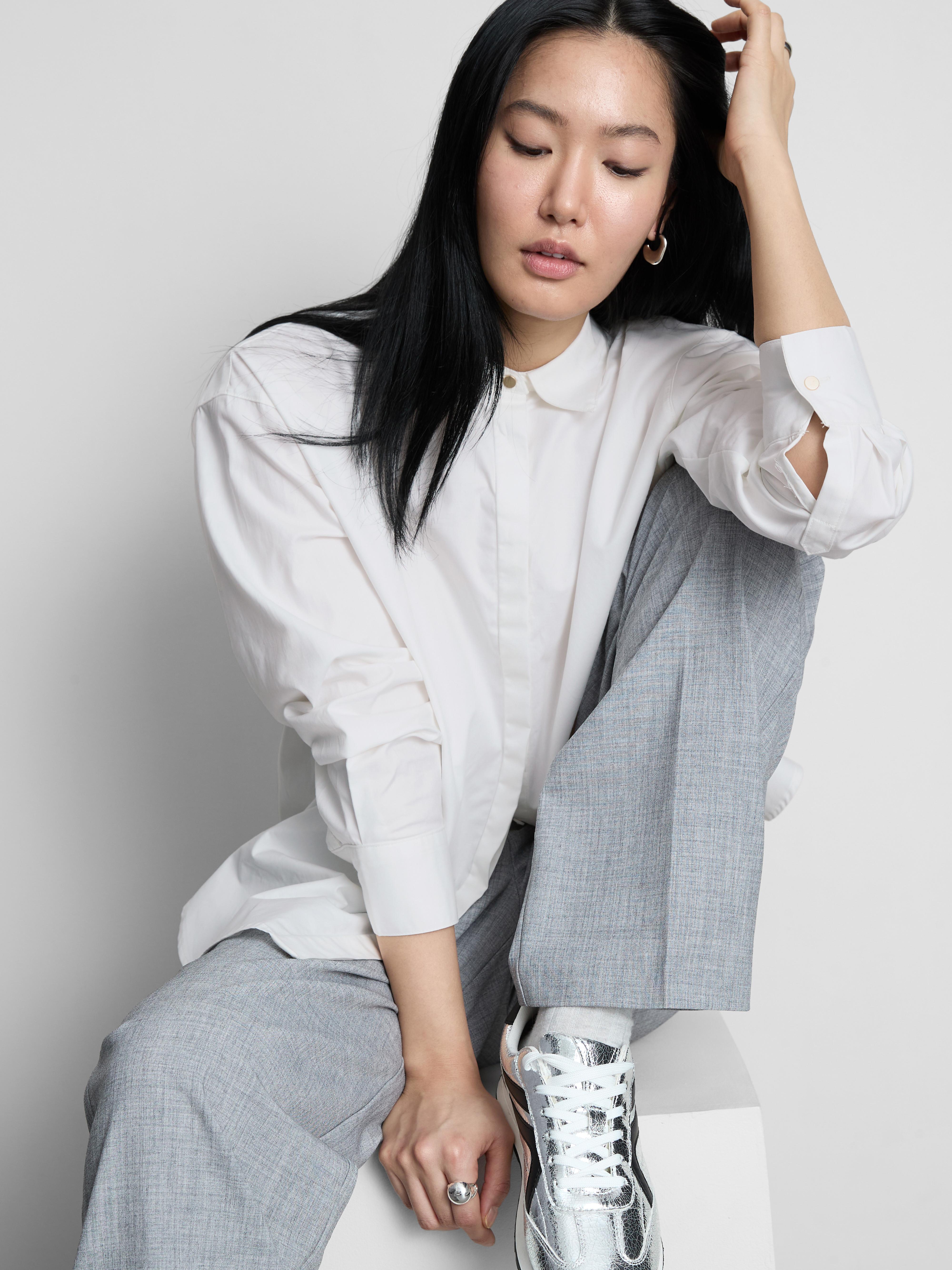 The Edit Cotton Poplin Shirt