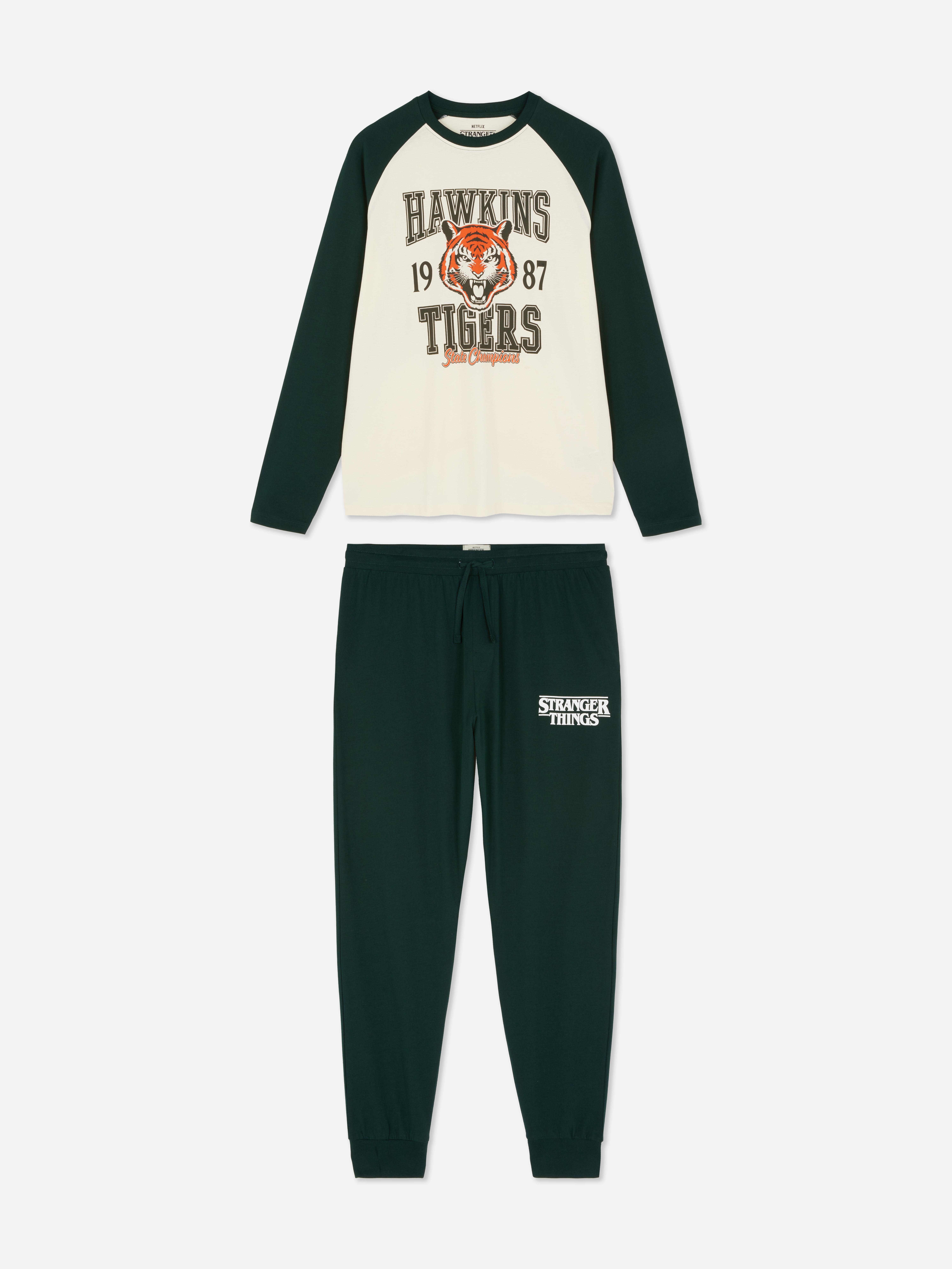 Stranger Things Hawkins Long Pajamas