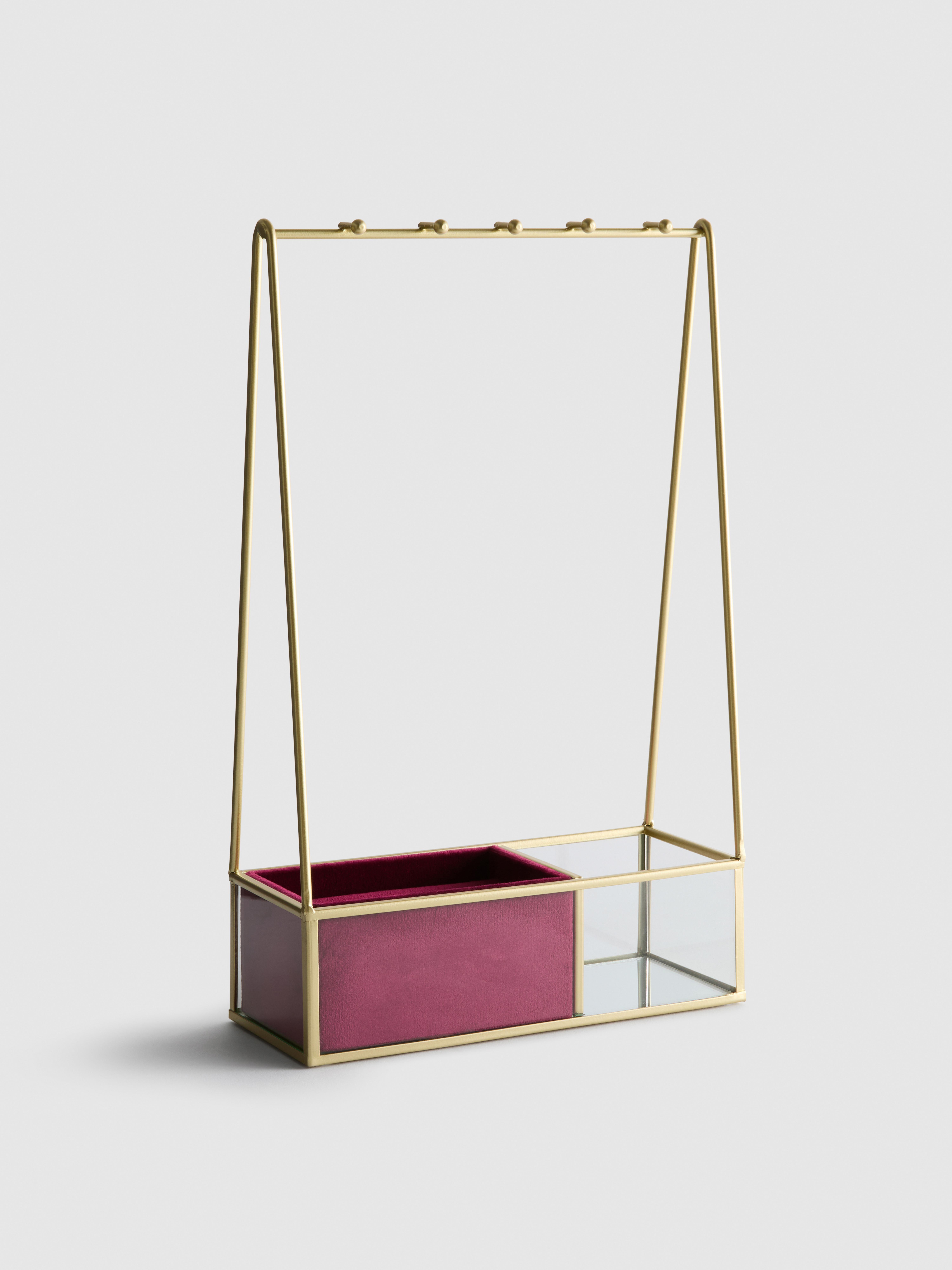 Gold-Tone Jewelry Stand