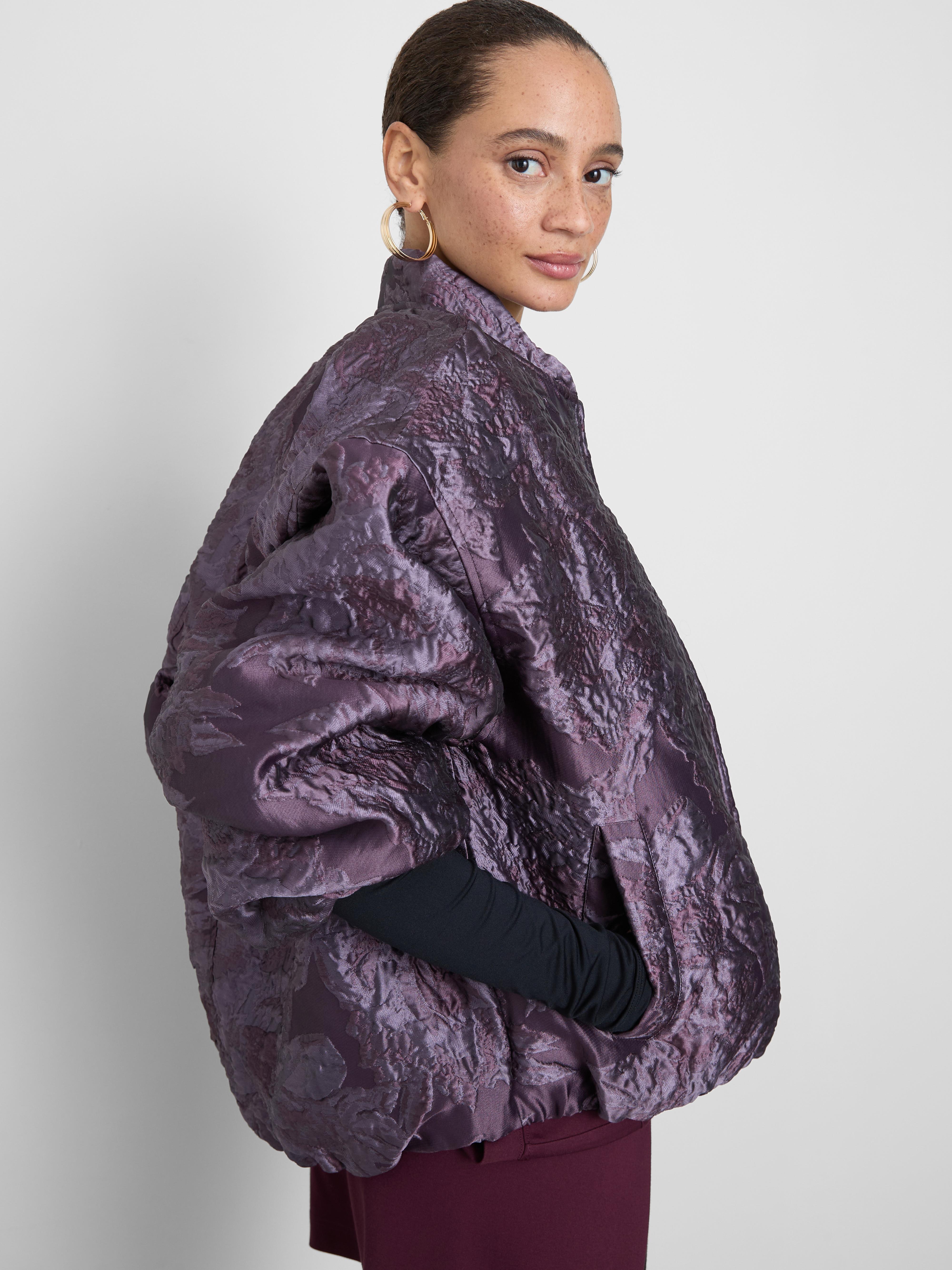 Jacquard Bomber Jacket