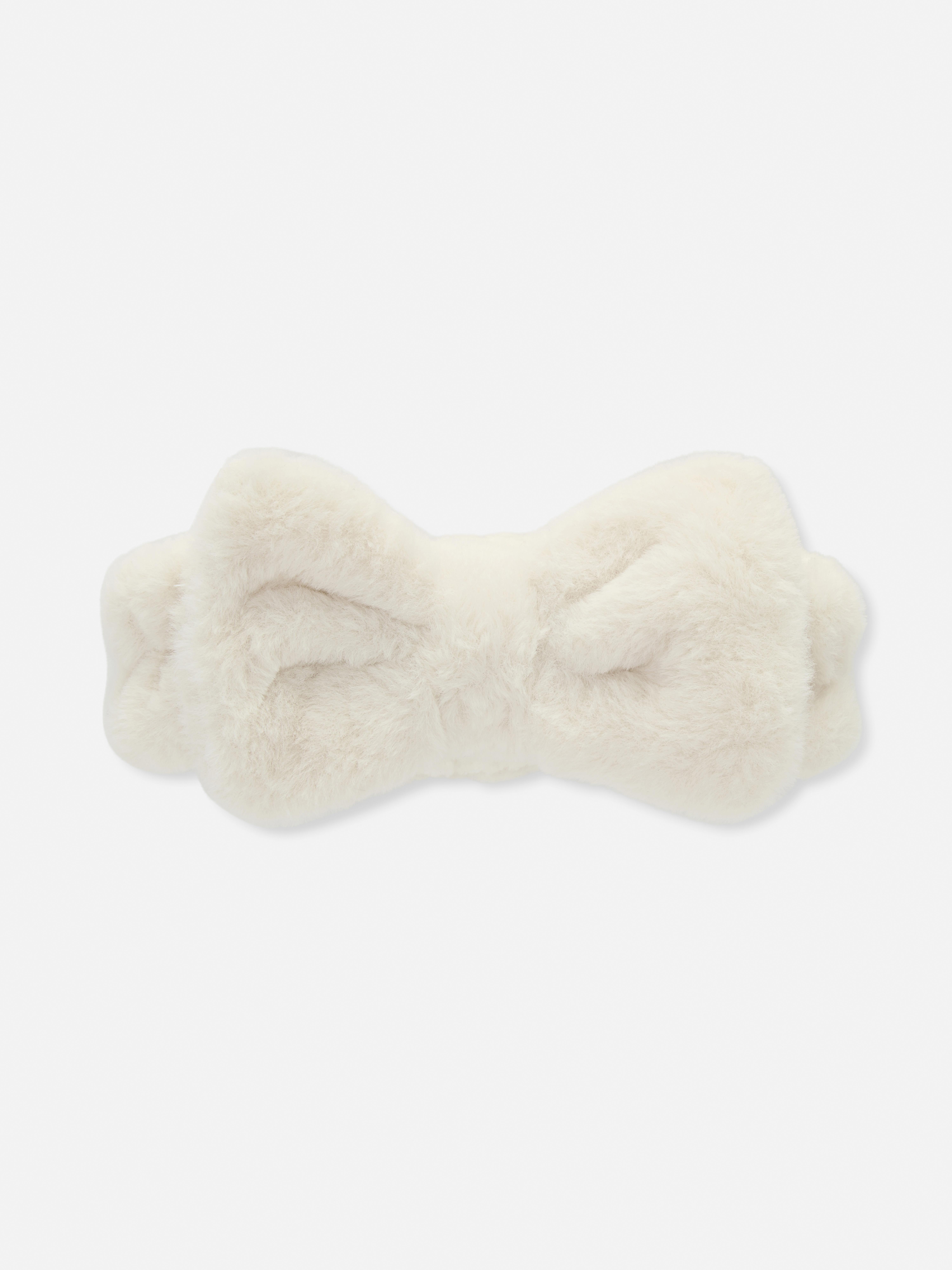 Plush Bow Headband