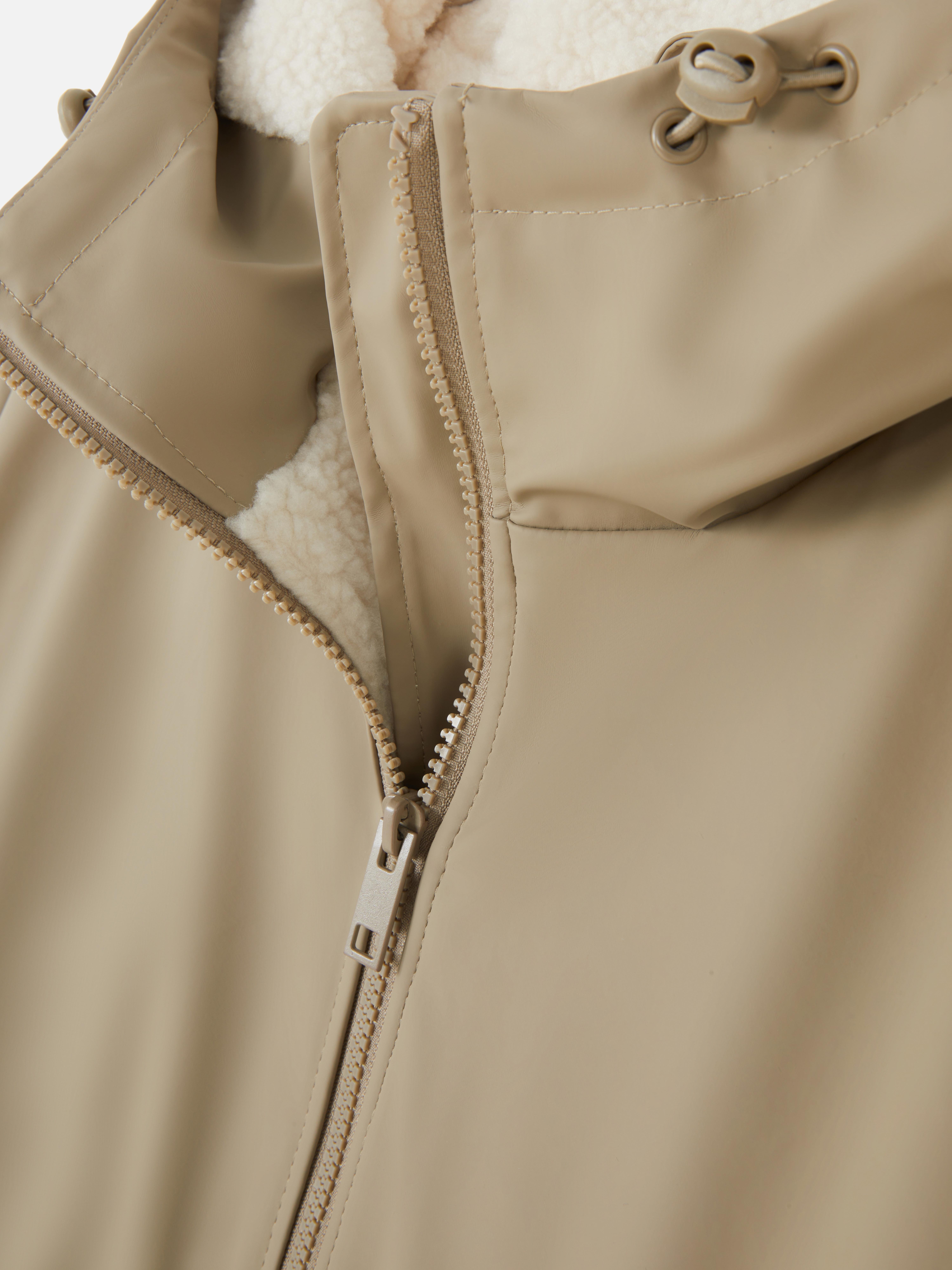 Longline Borg Lined Jacket