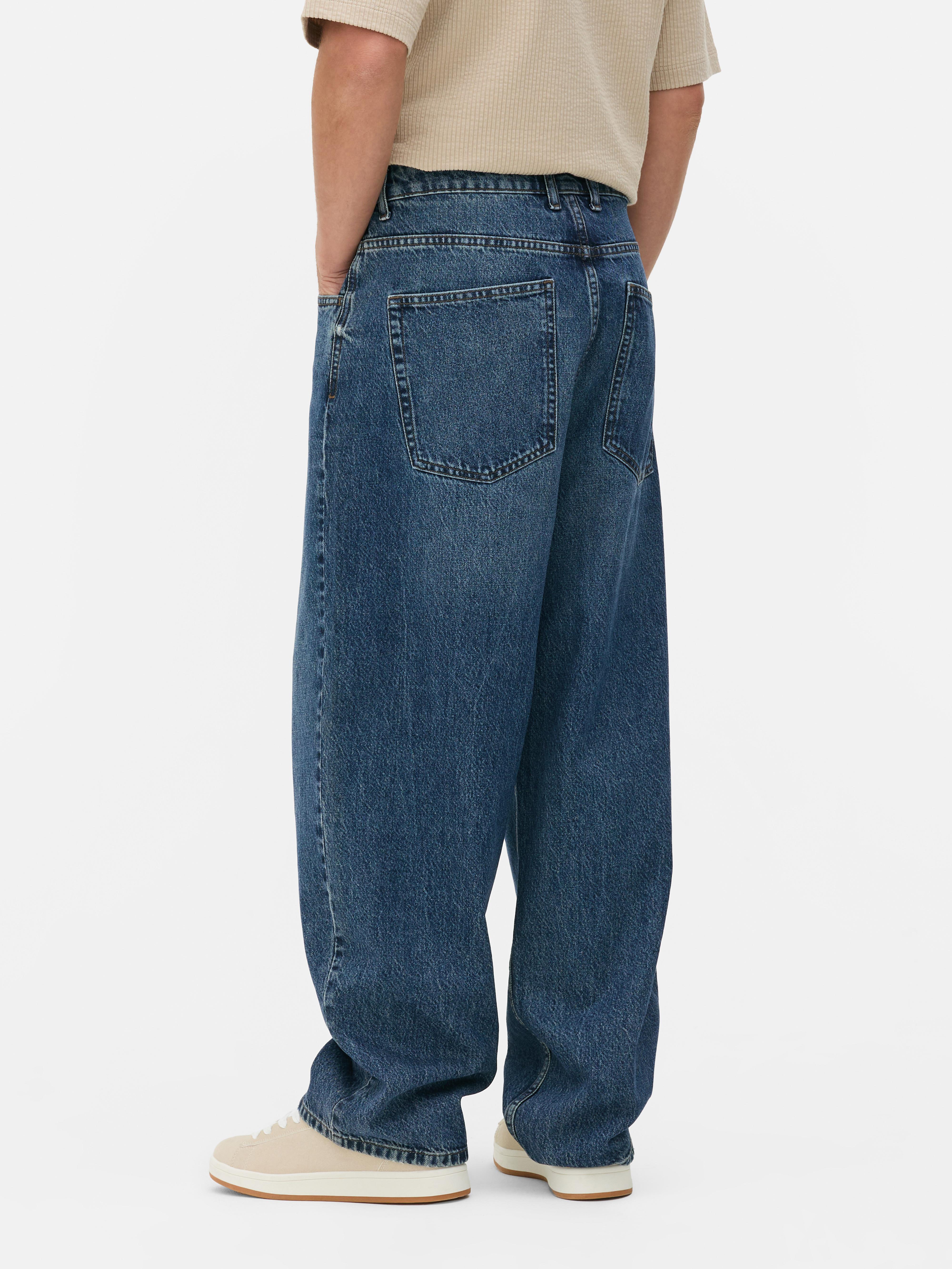 Mid-Rise Baggy Jeans