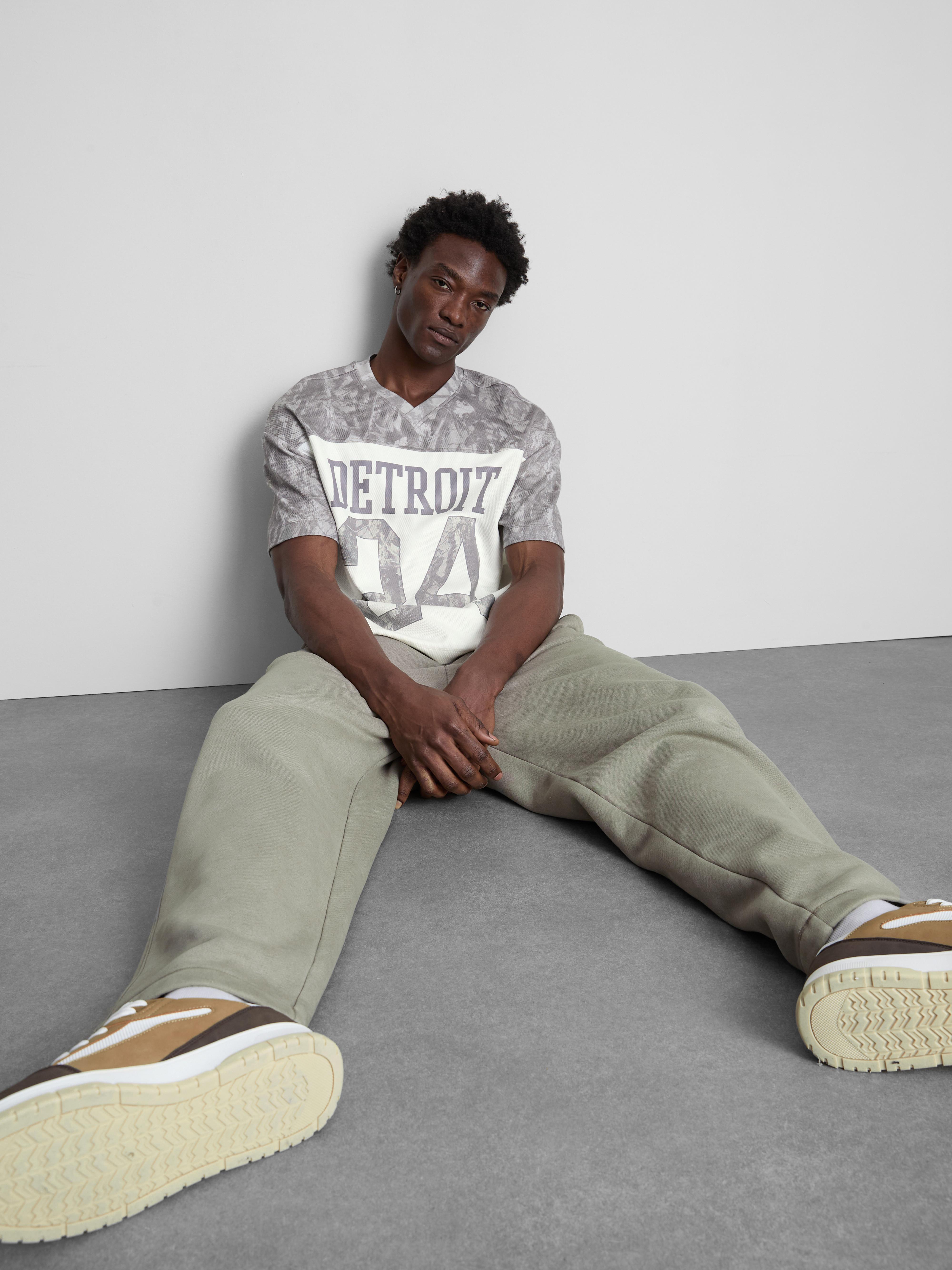 Camouflage V-Neck T-Shirt