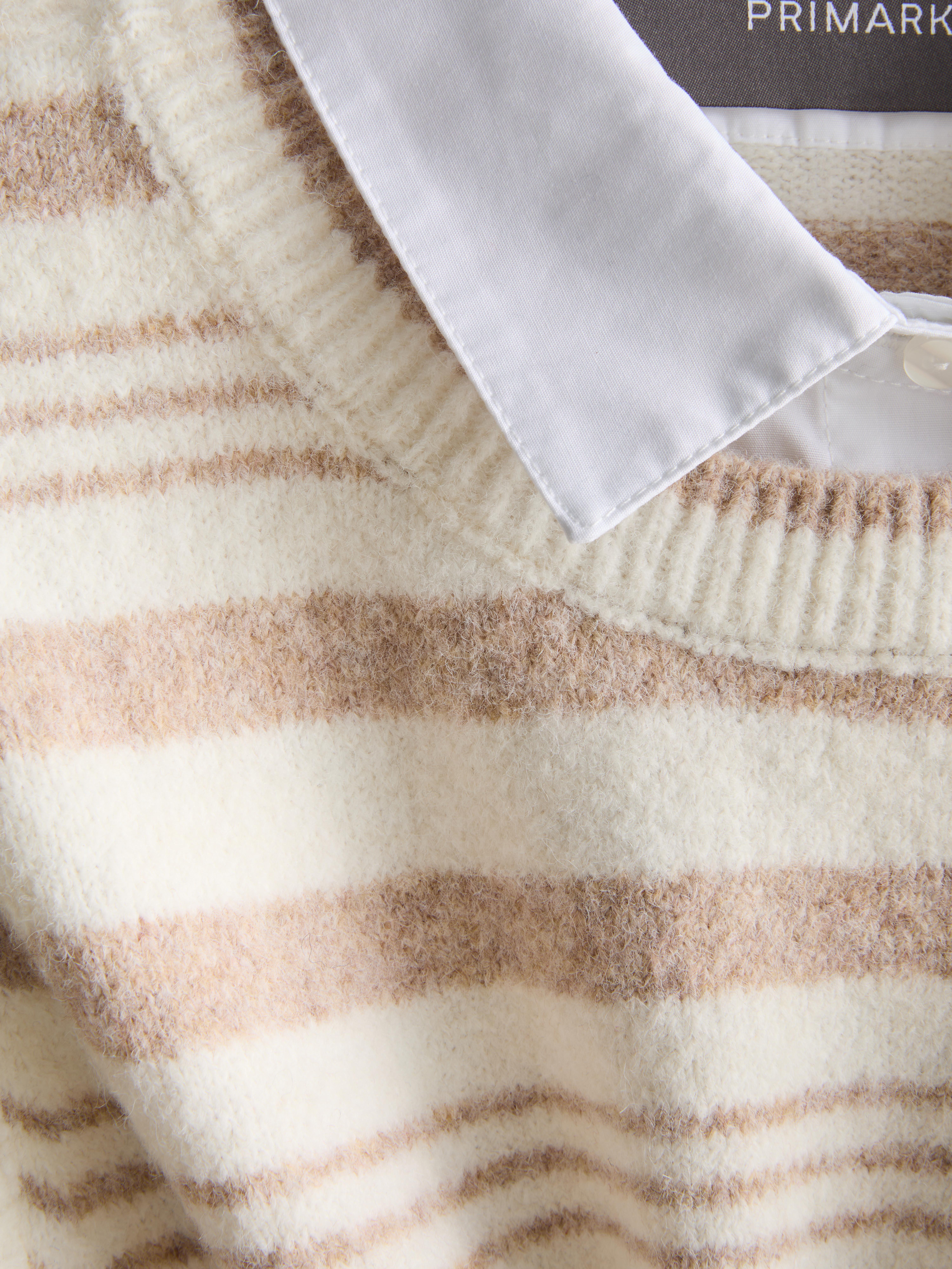 2 In 1 Balloon Stripe Layered Vest Top