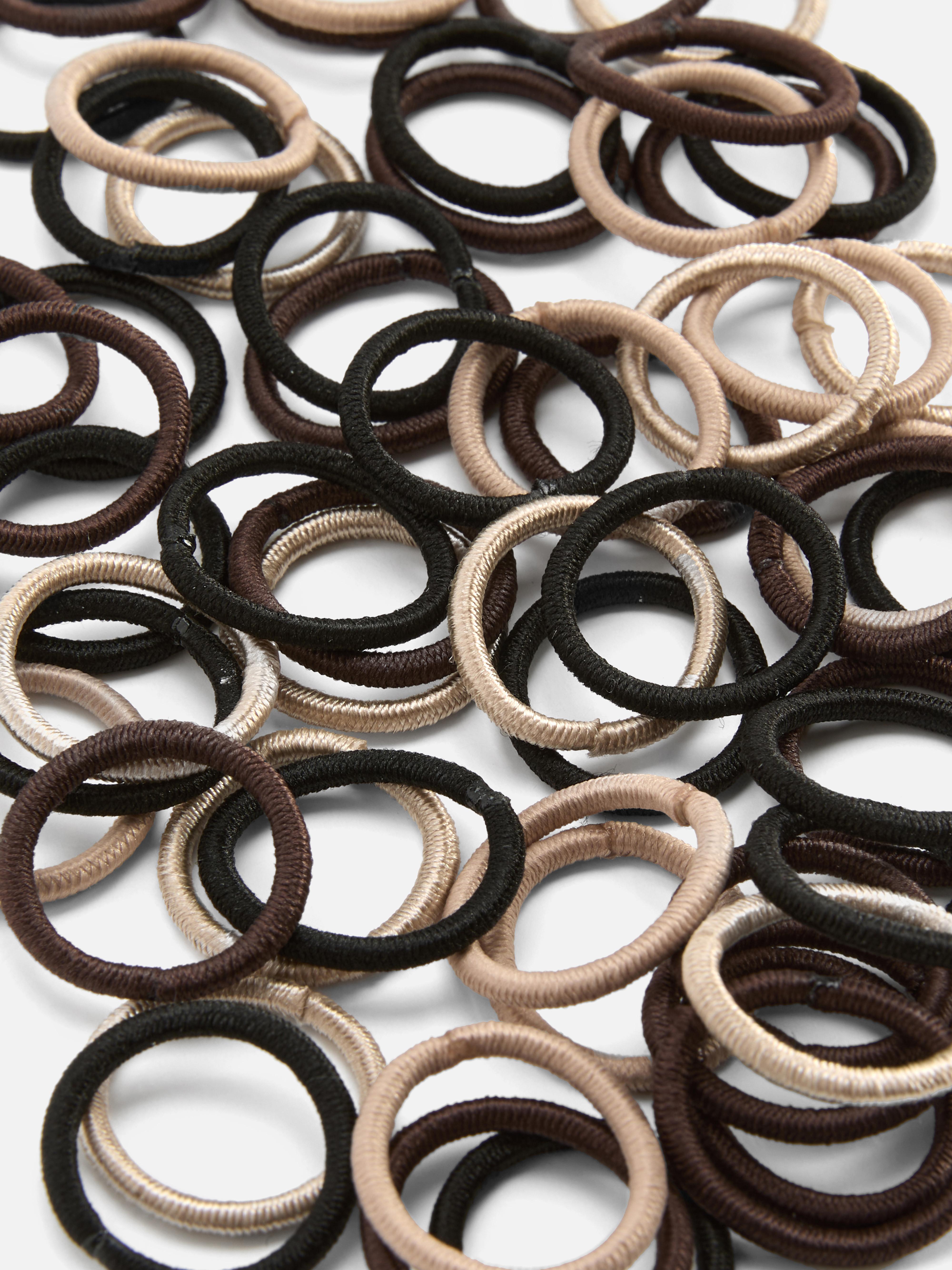 60pk Mini Elastic Bands