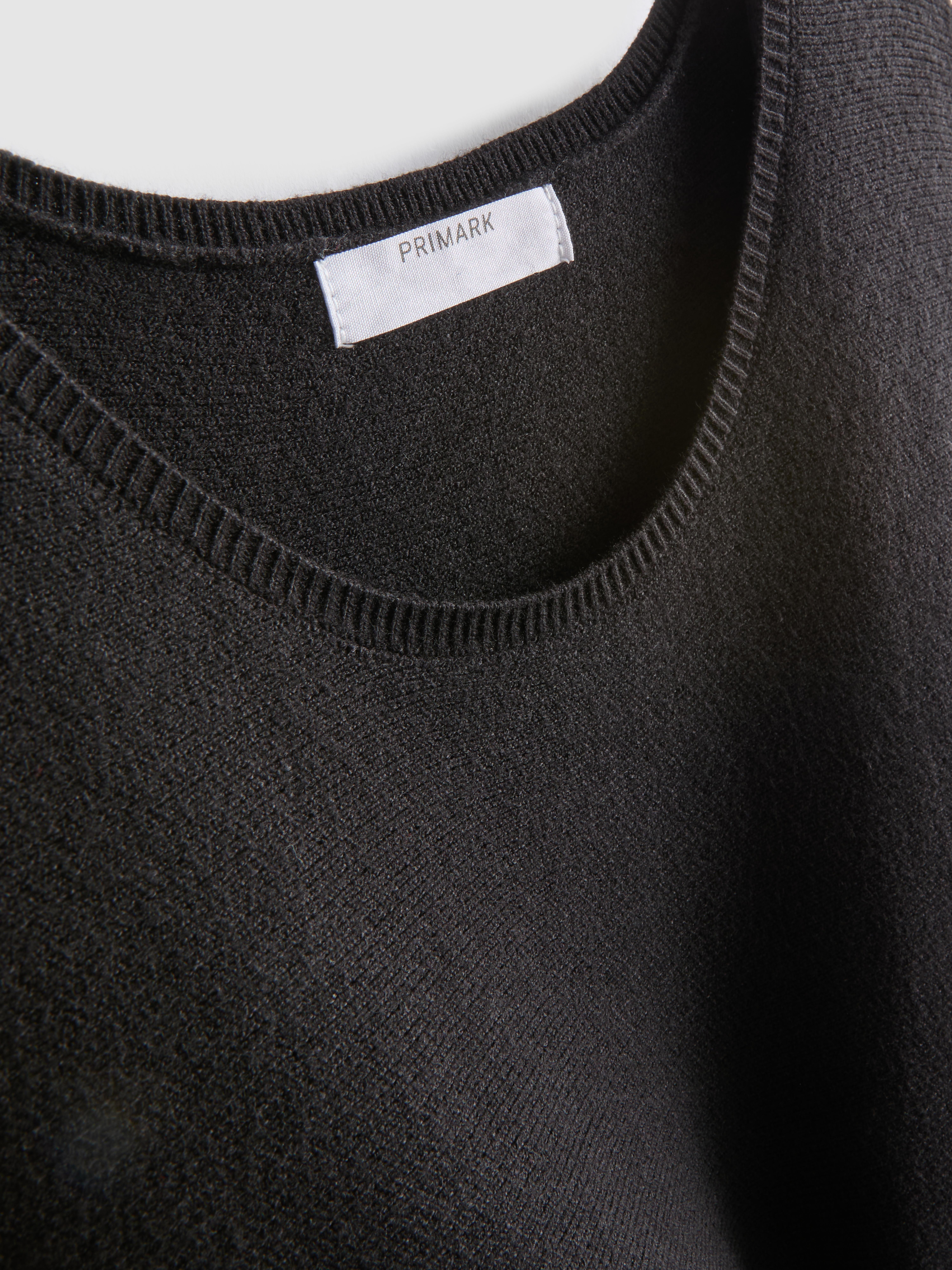 Embroidered Knit Mini Dress