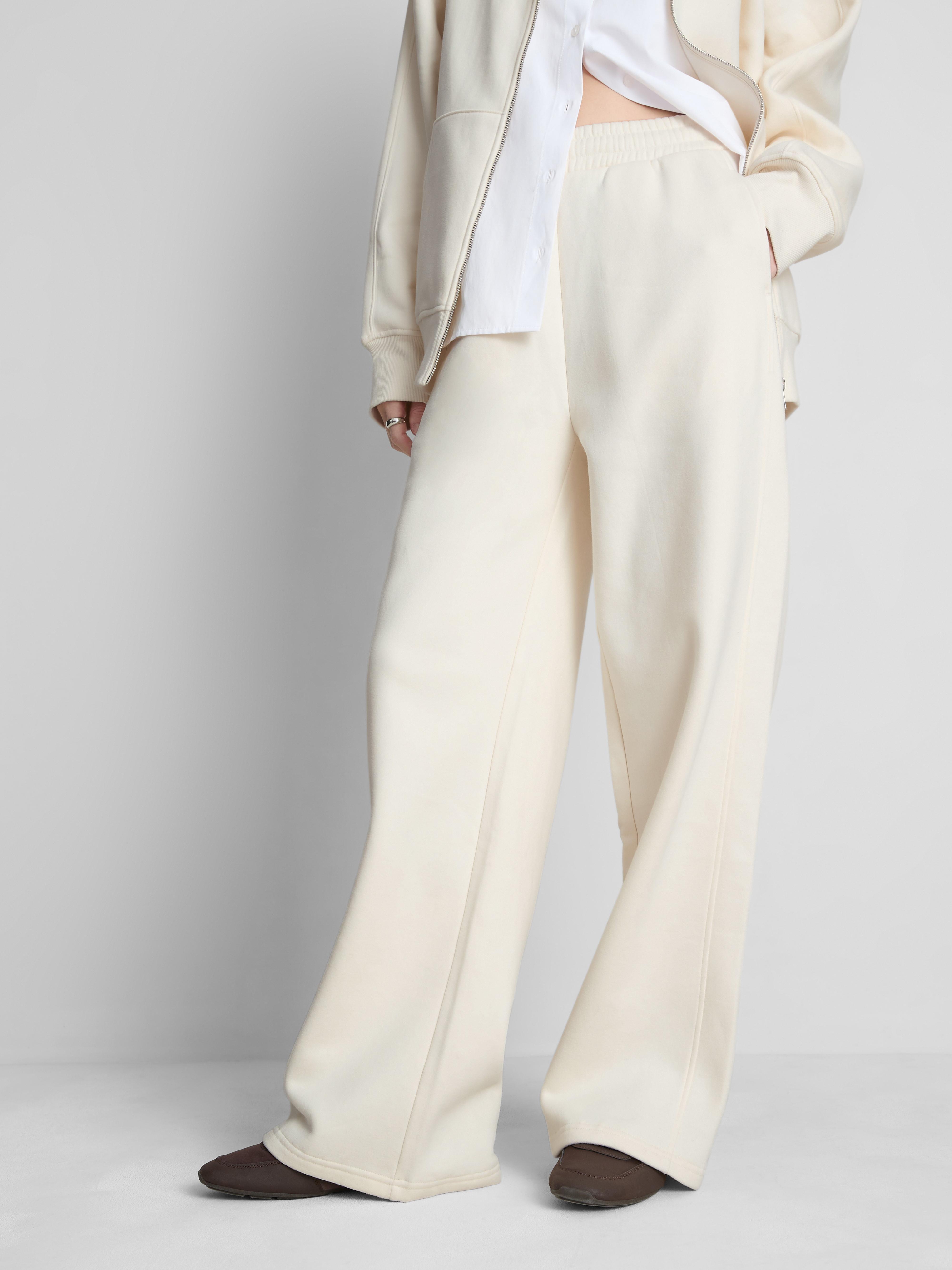 Cotton Rich Wide Leg Sweatpants