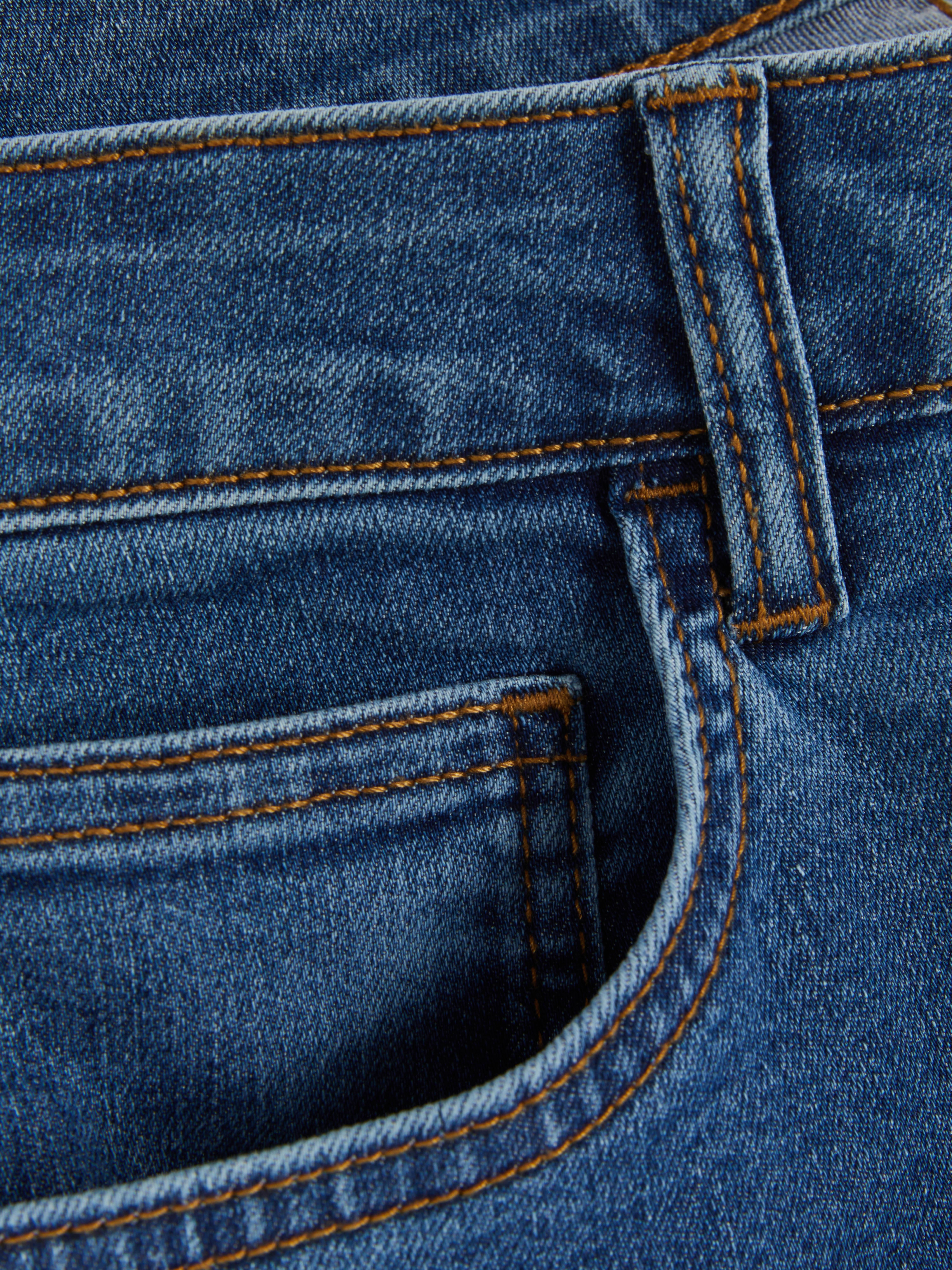 Mid-Rise Slim Fit Jeans