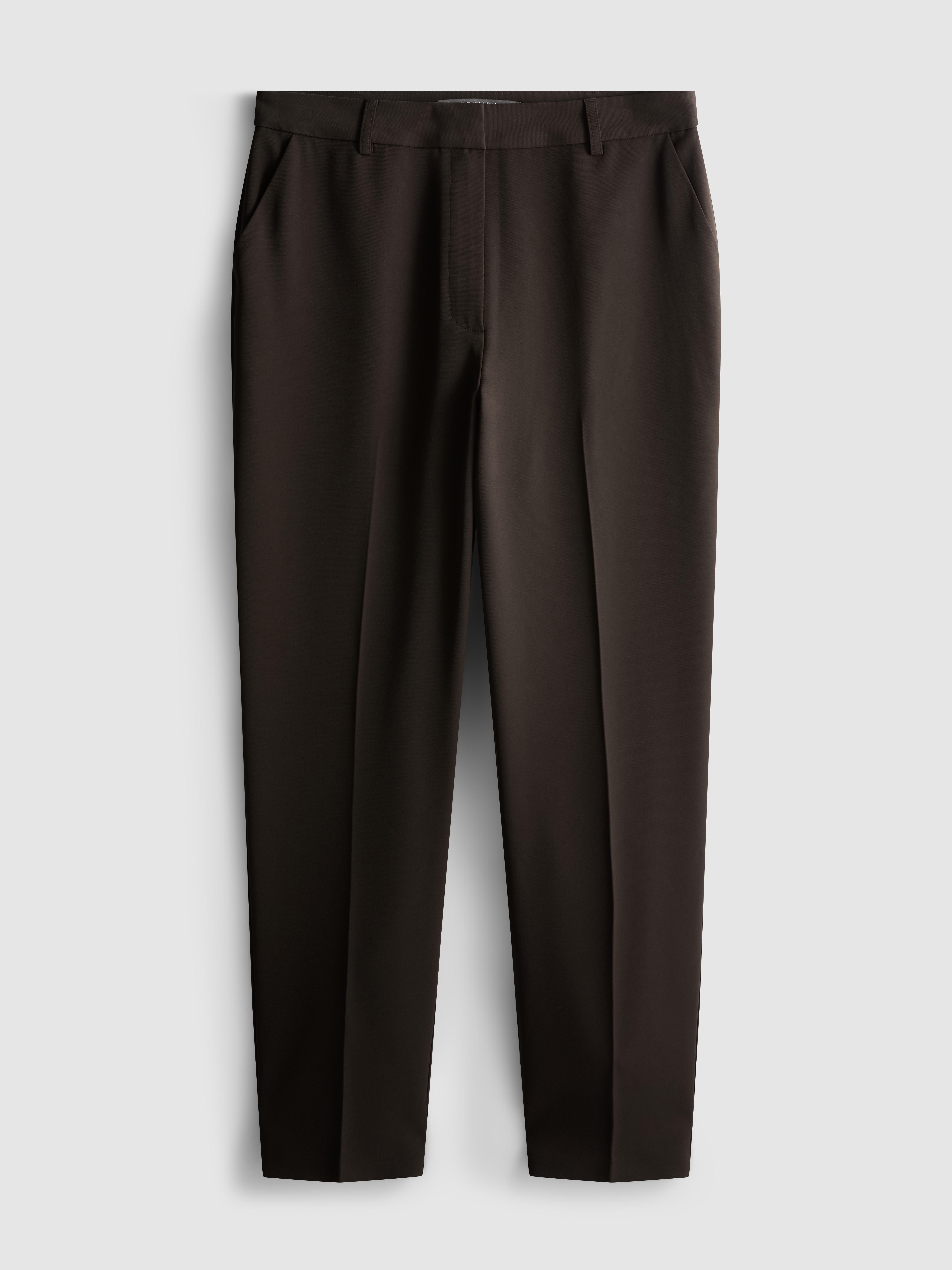 Slim Ankle-Grazer Pants