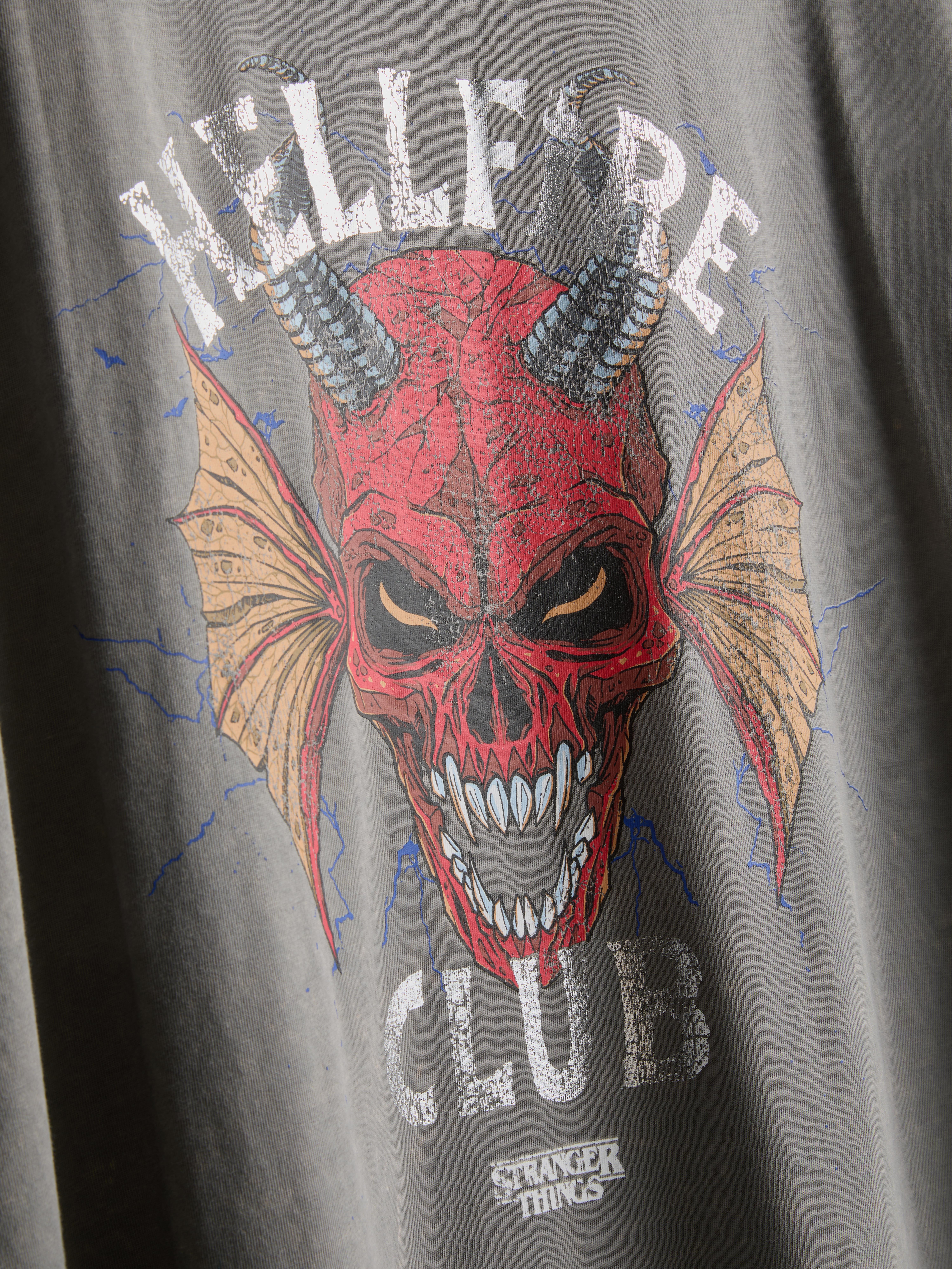 Stranger Things Short Sleeve Hellfire Club Logo T-Shirt