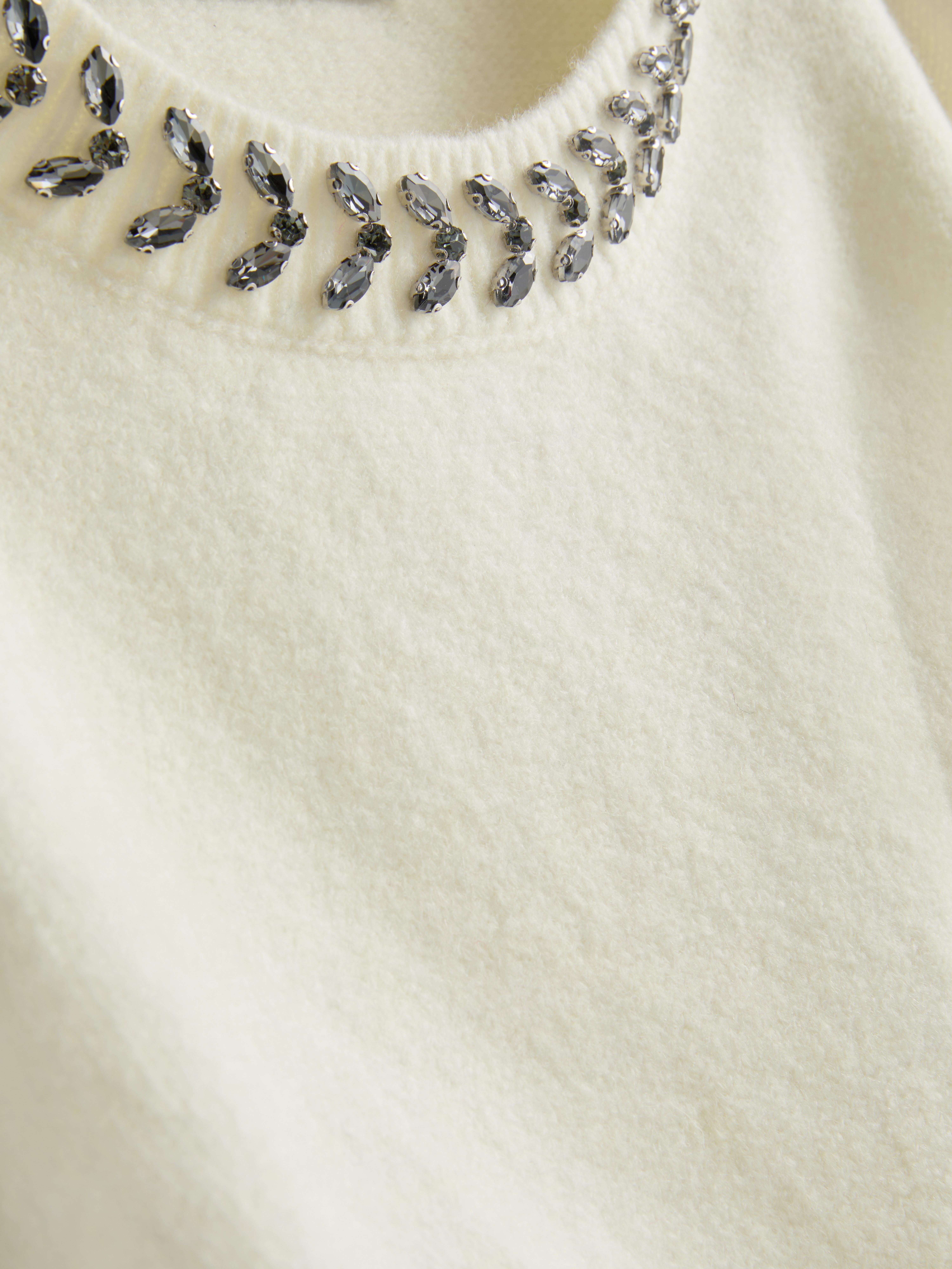 Embellished Knit Sweater