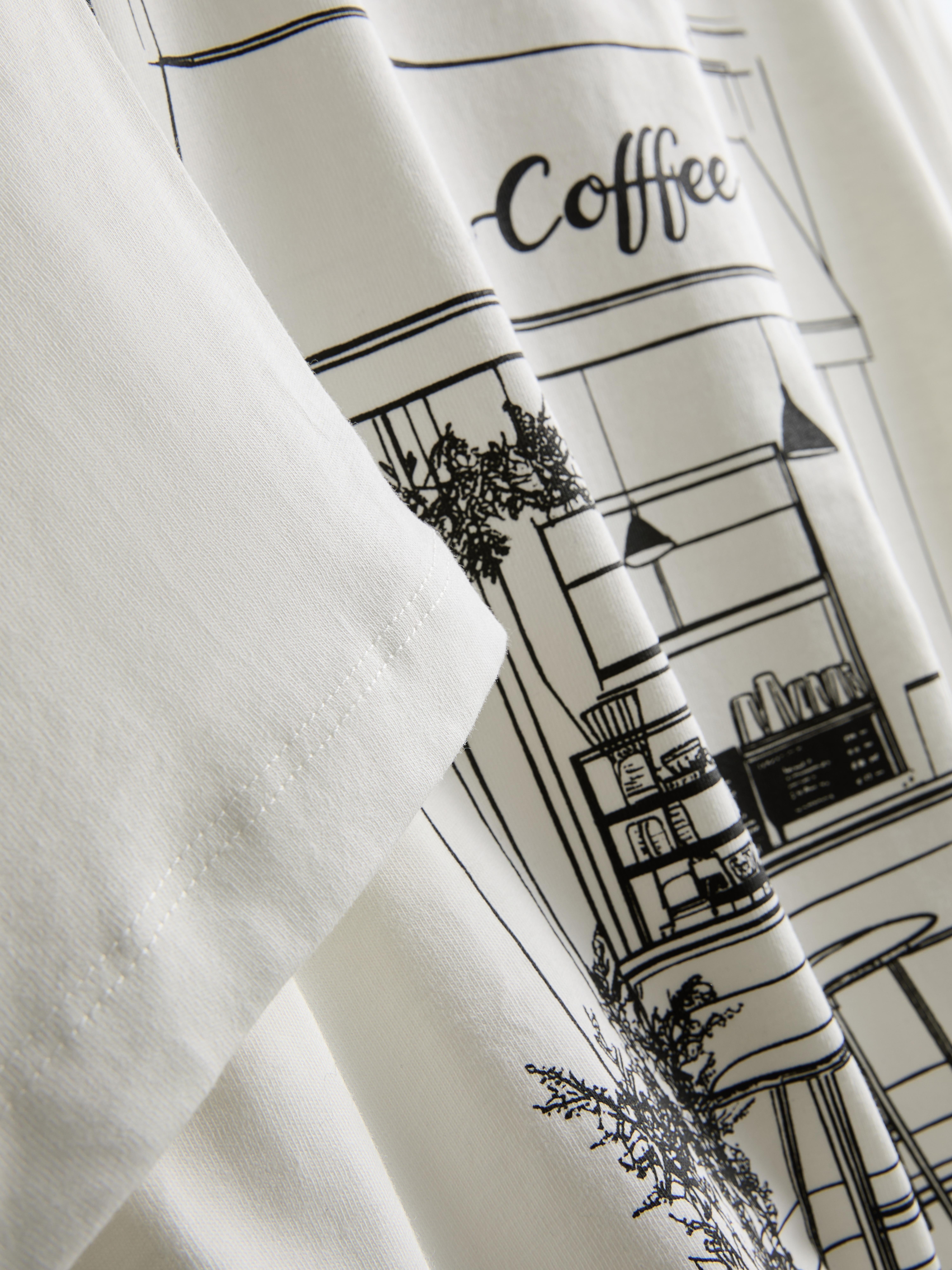 Relaxed Cotton Graphic Tee