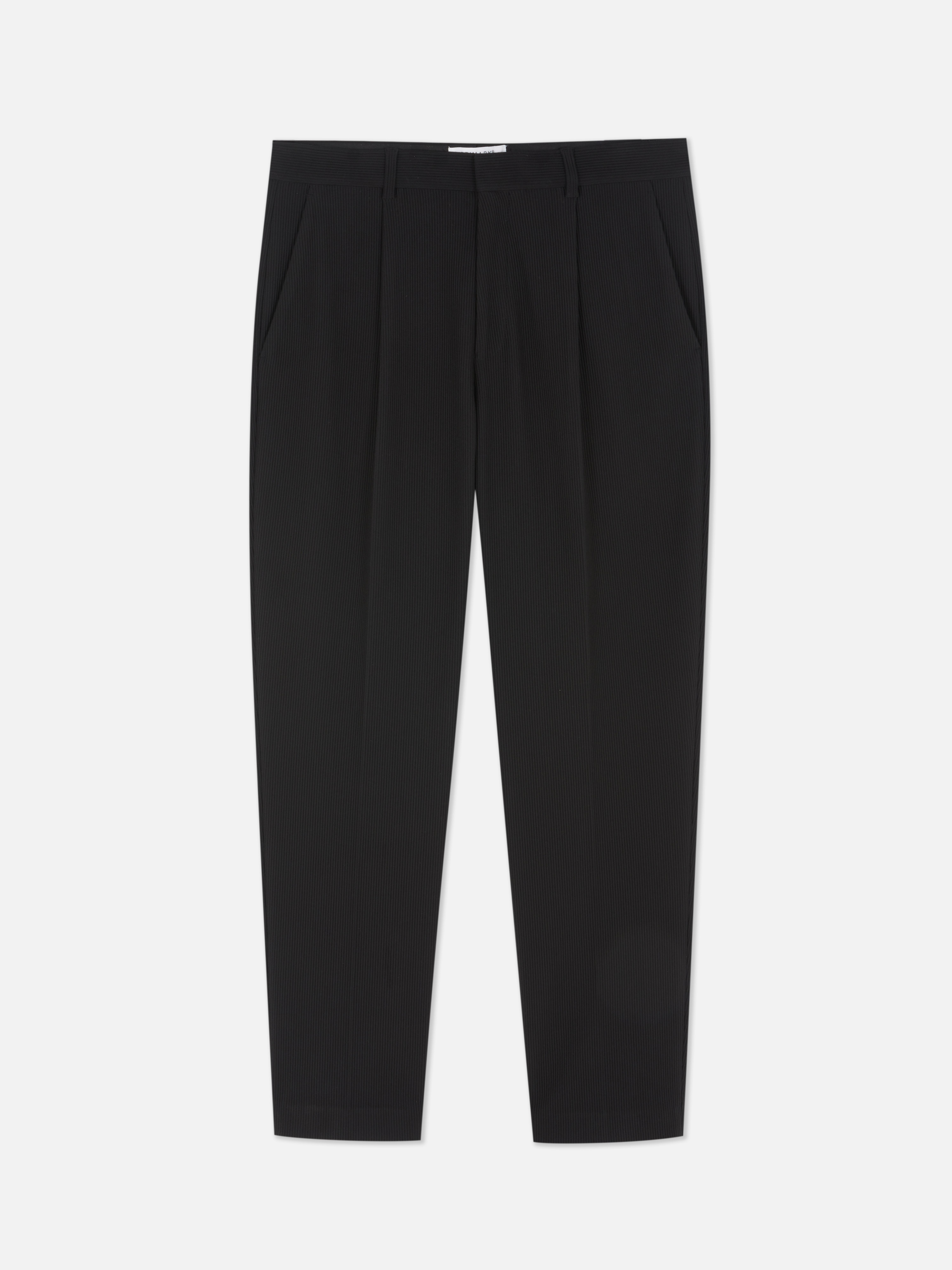 Slim Fit Plisse Pants