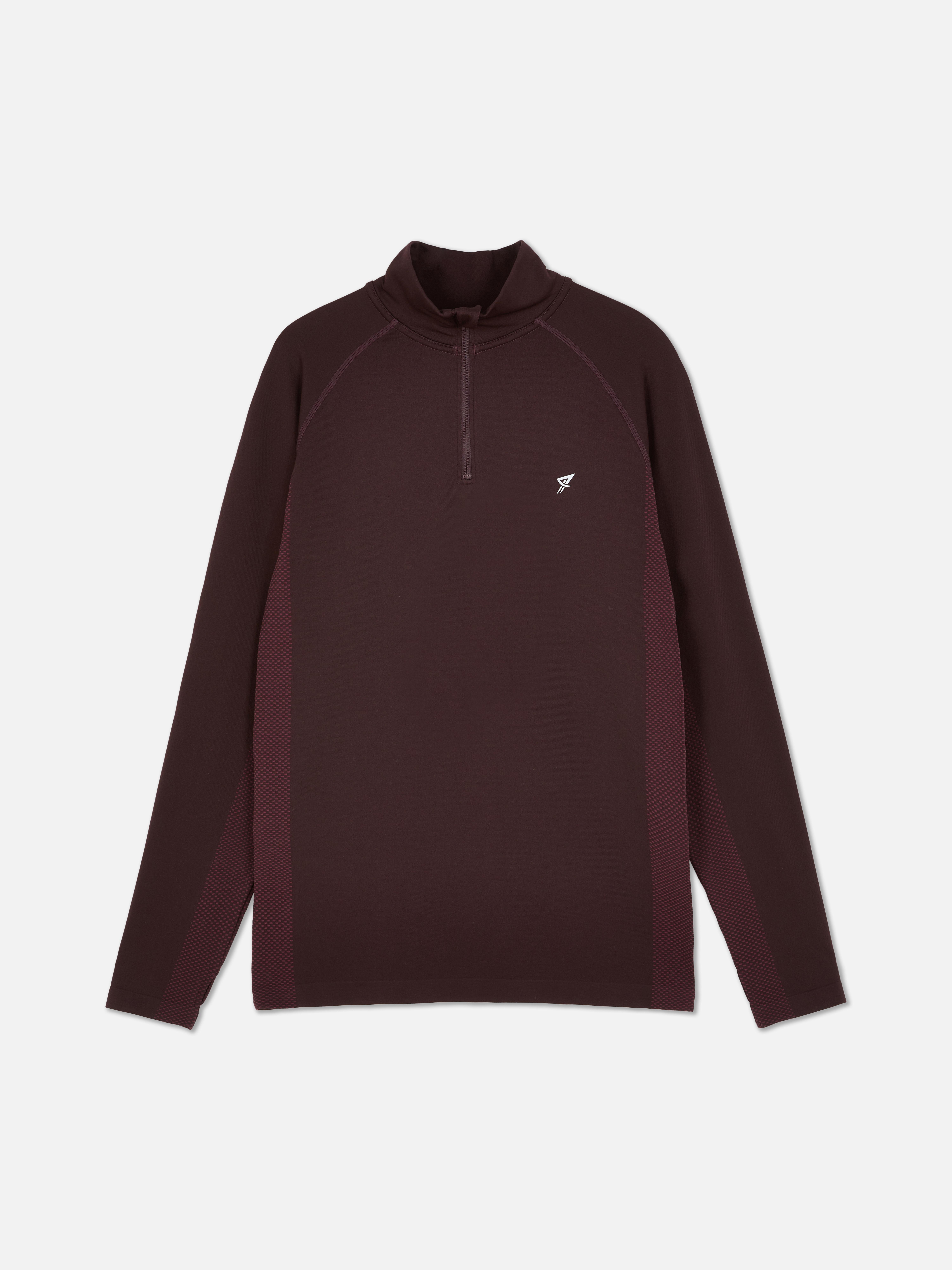 Quarter Zip Performance T-Shirt