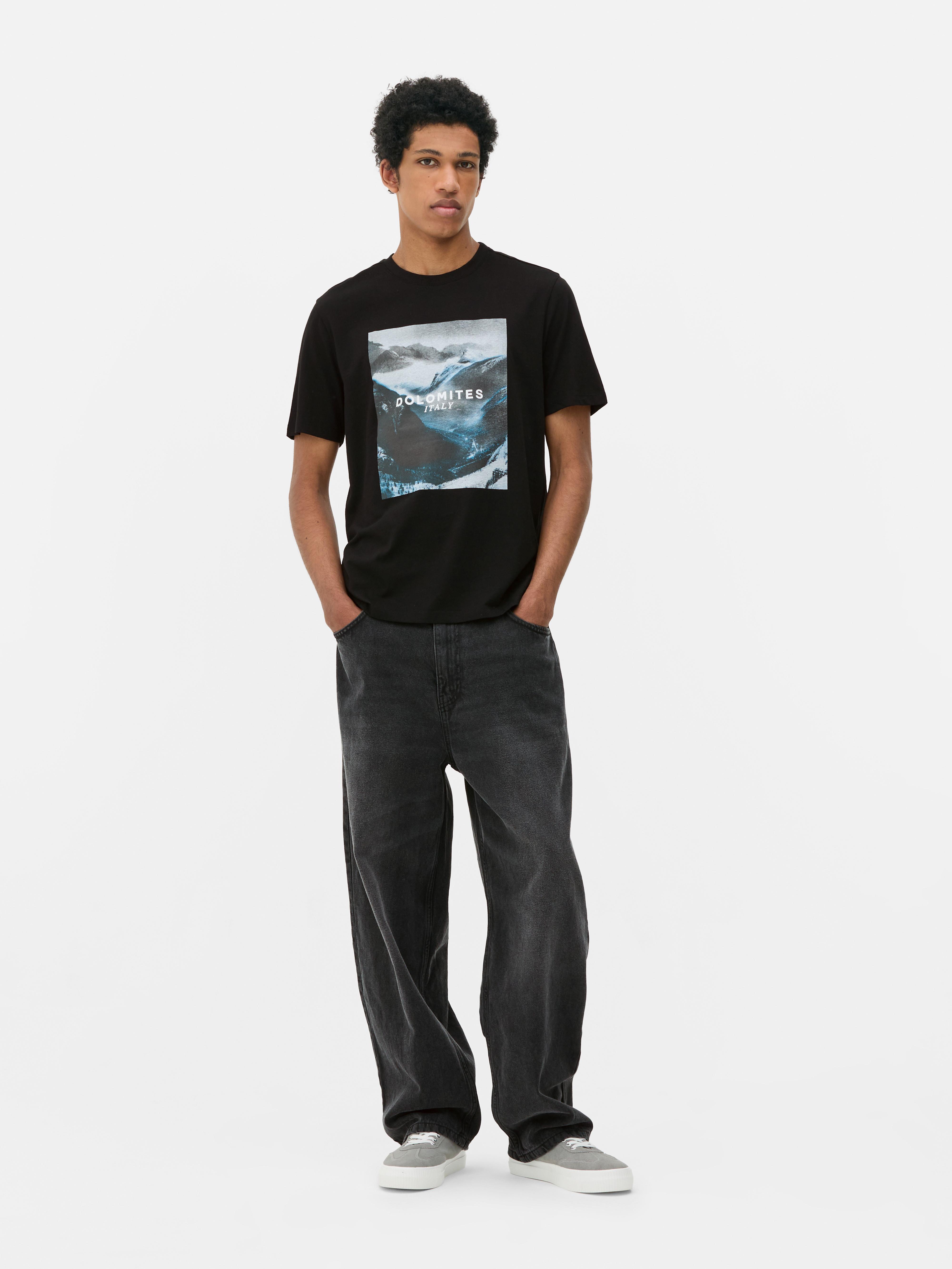 Dolomites Print T-Shirt