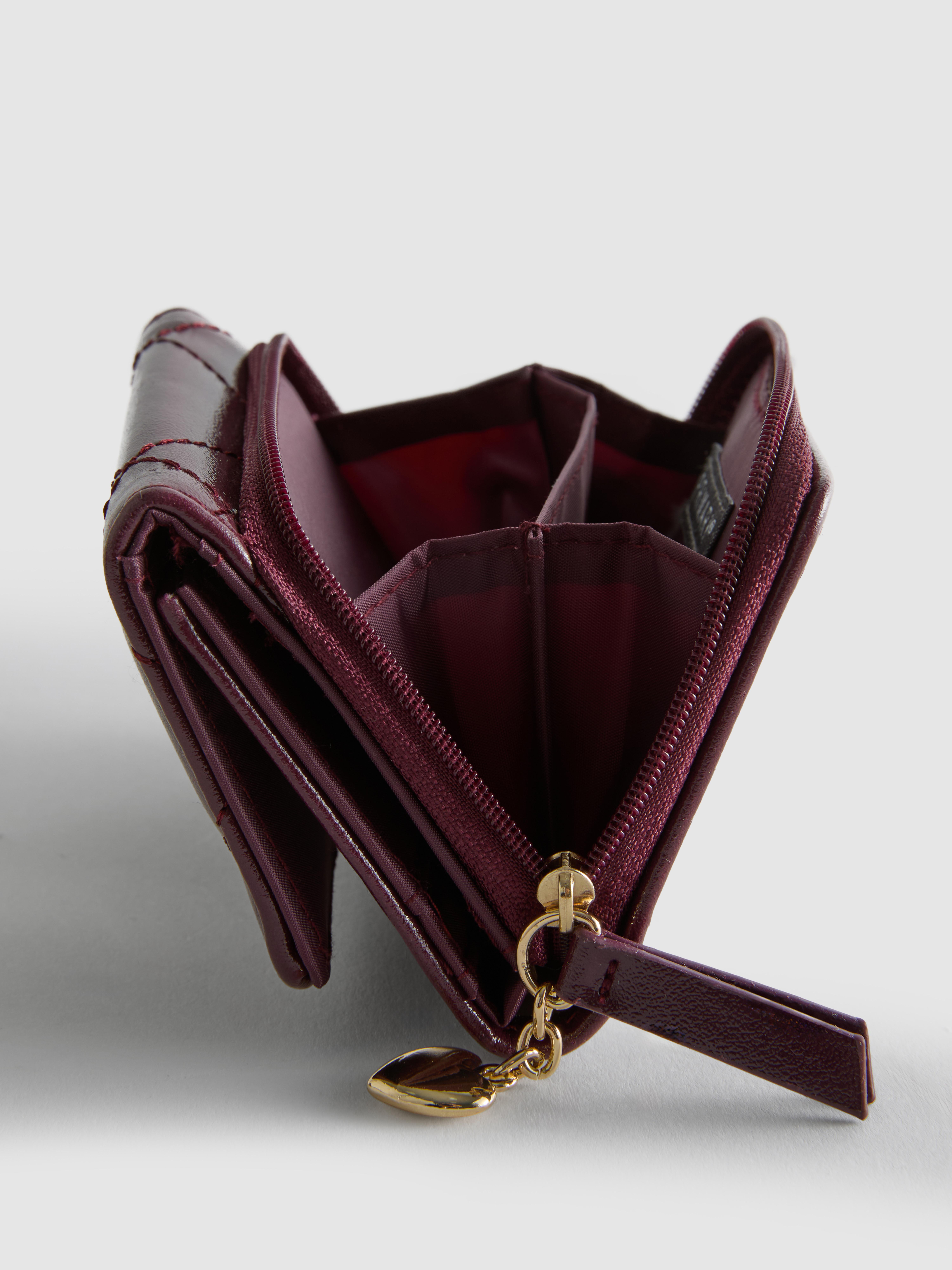 Medium Quilted Charm Wallet